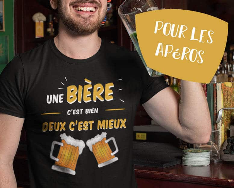 Collection t-shirts alcool