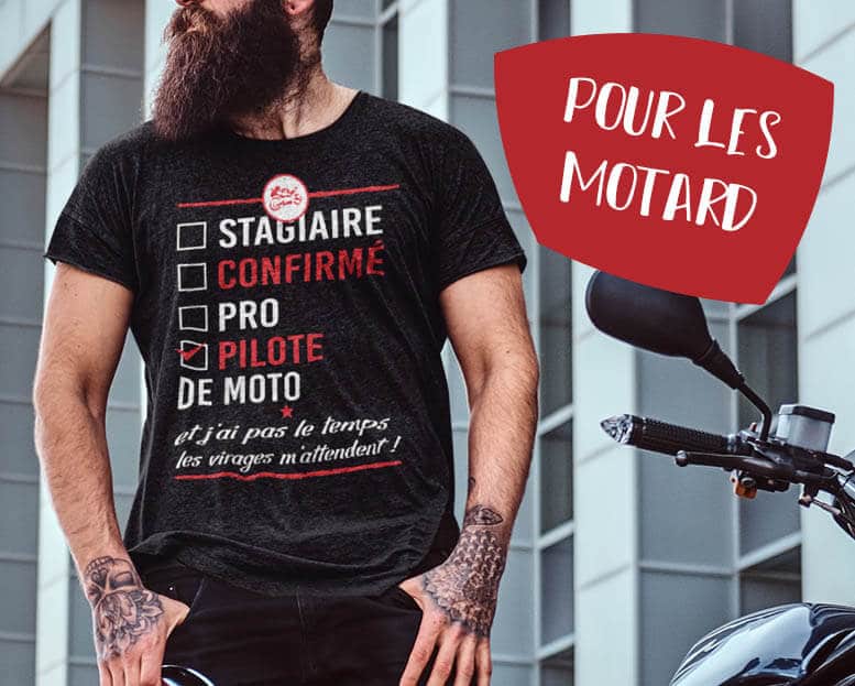 Collection t-shirts moto