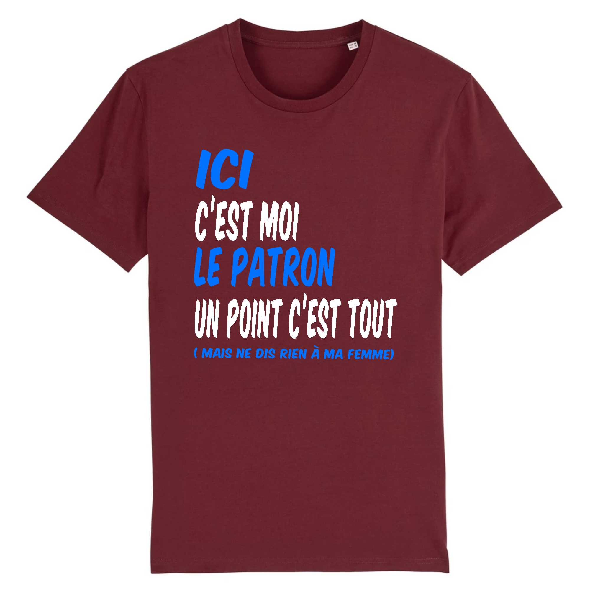 T-shirt C`est moi le Patron