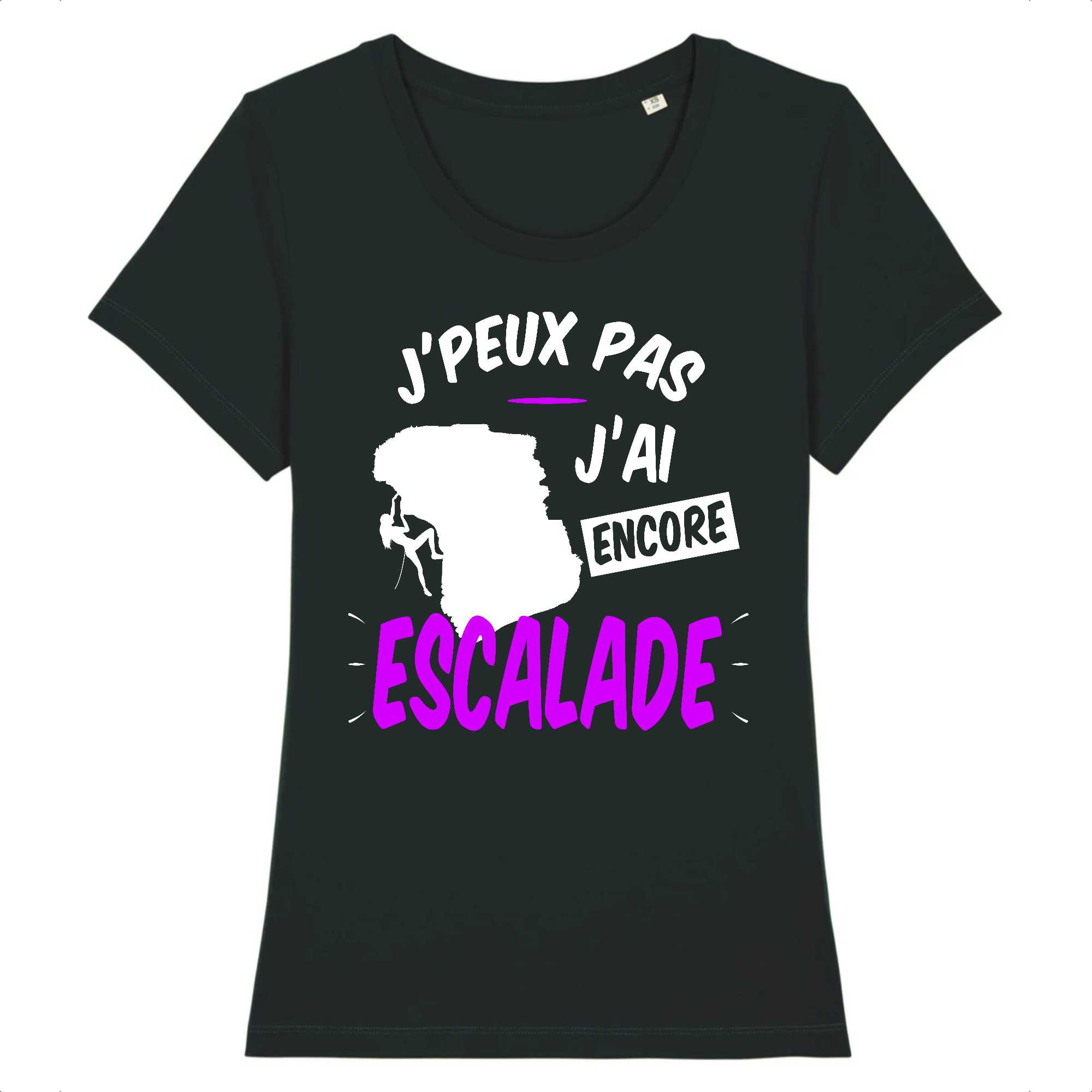T-shirt Femme J'peux pas j'ai encore escalade