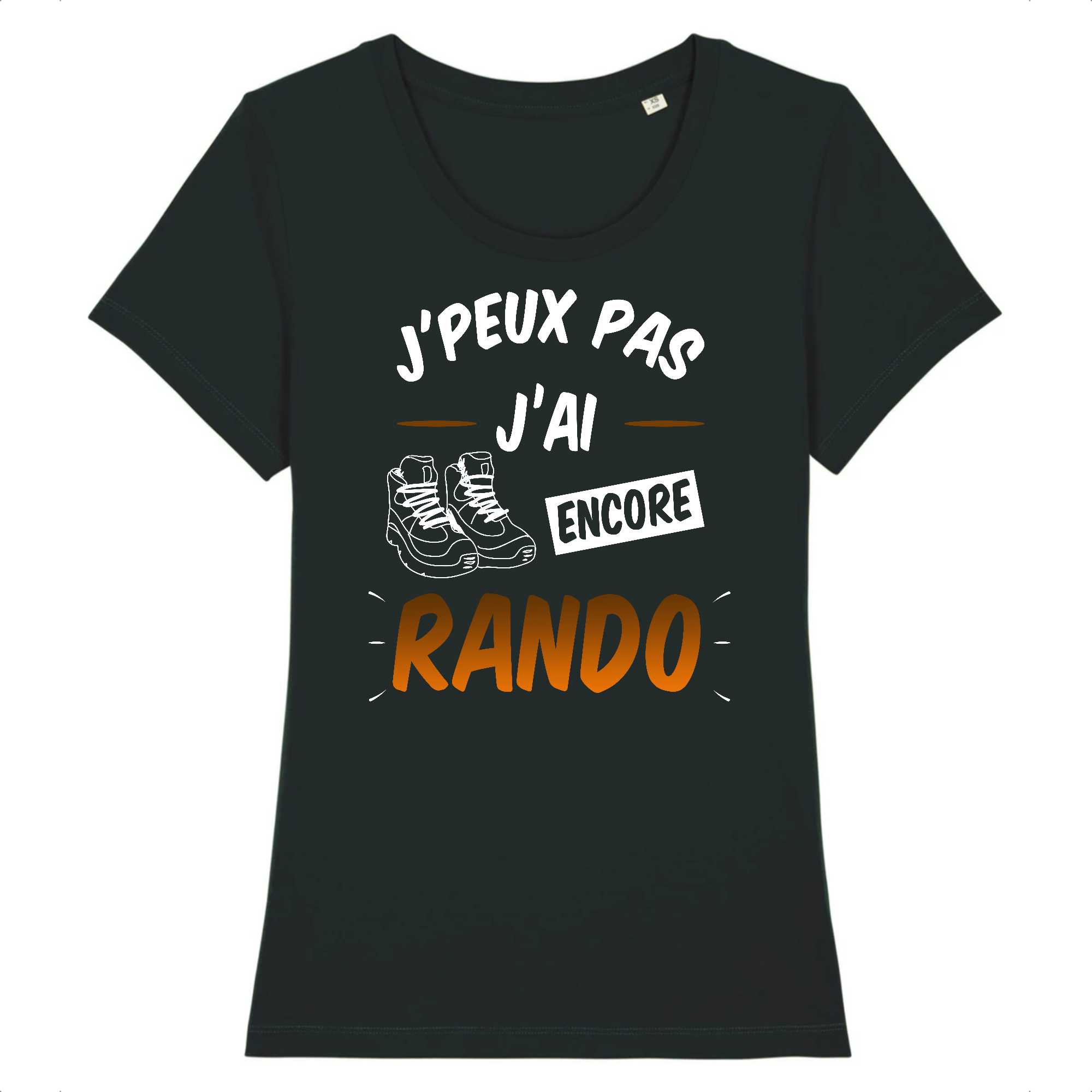 T-shirt Femme J'peux pas j'ai encore rando