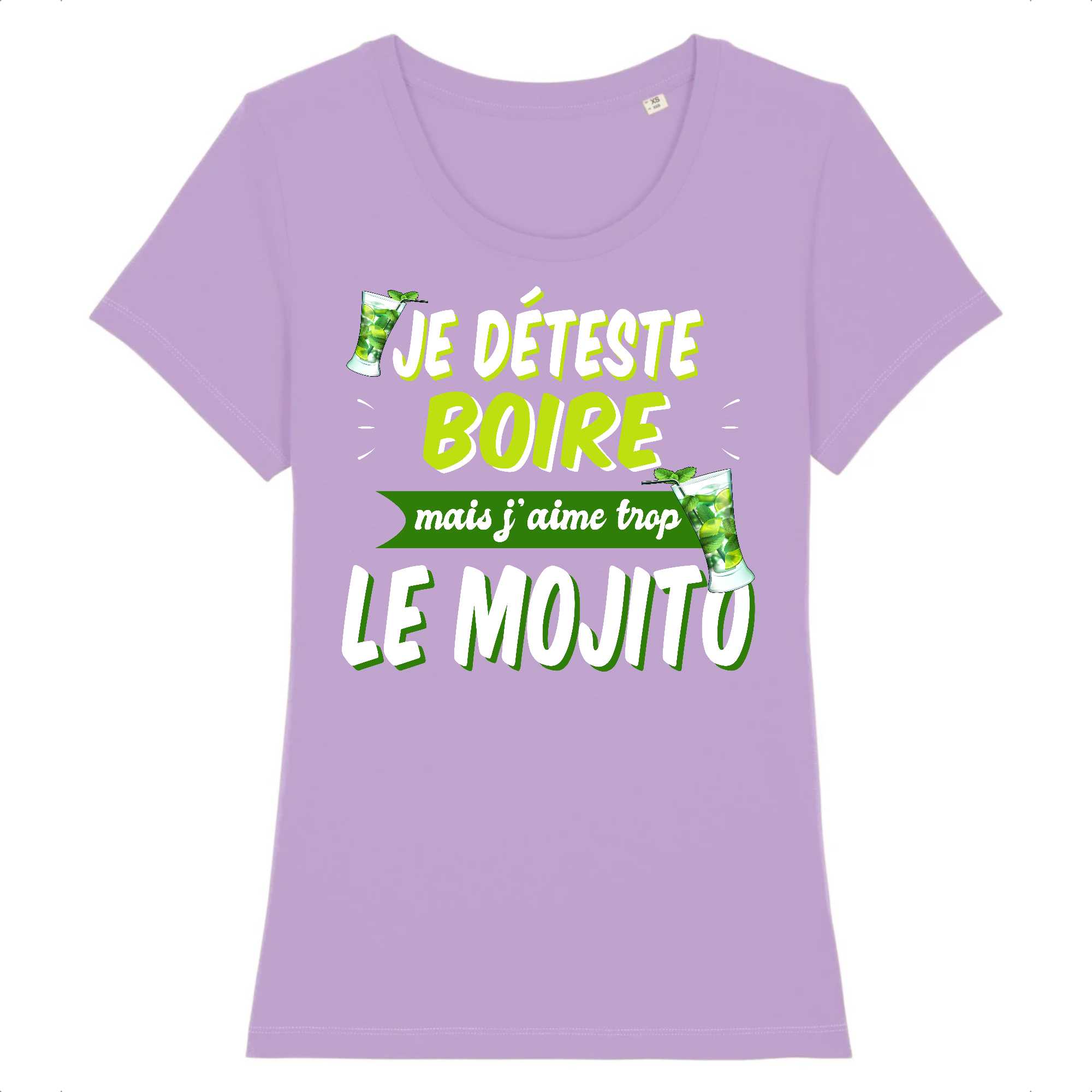 T-shirt Femme J`aime trop le Mojito