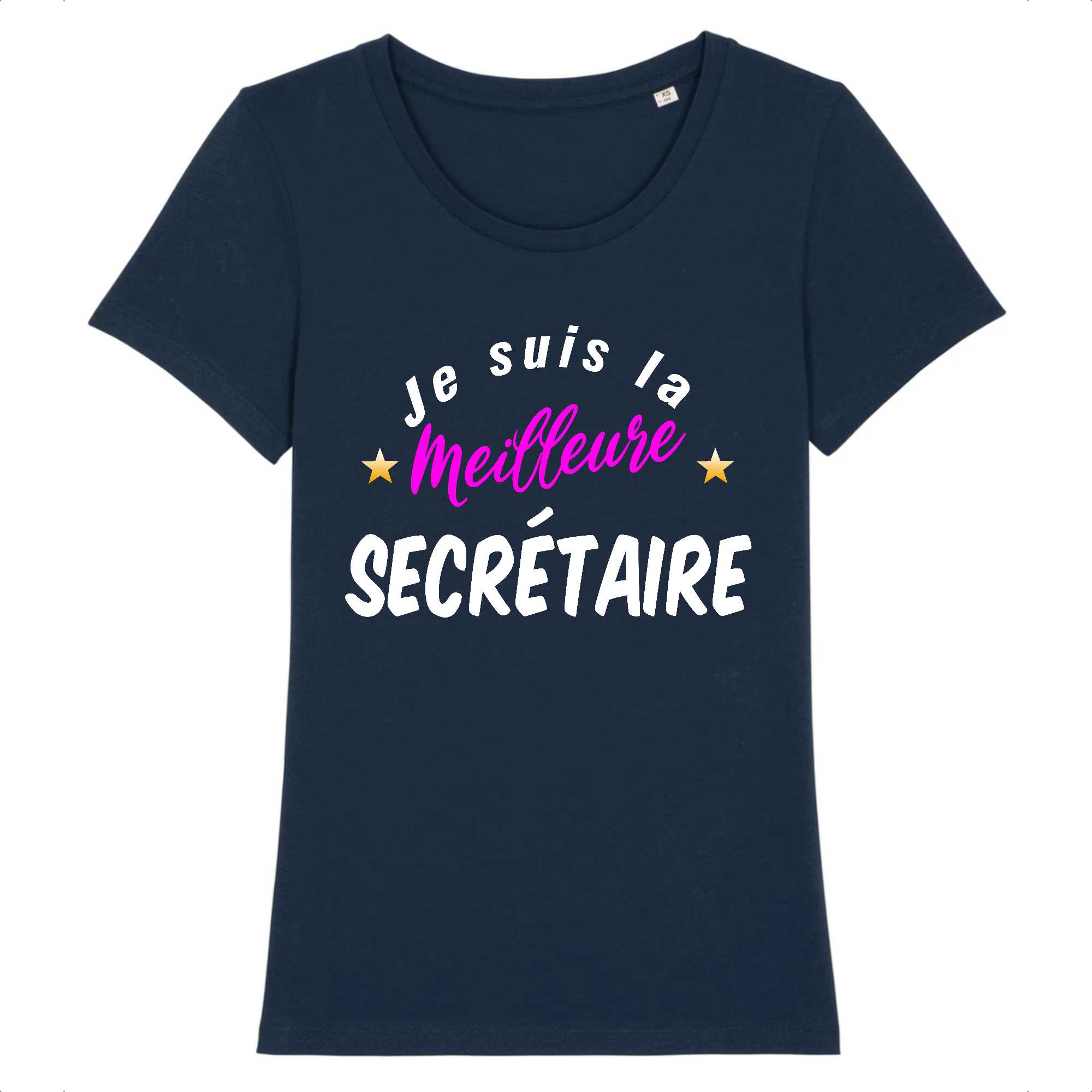 T-shirt Femme Je suis la meilleure secrétaire