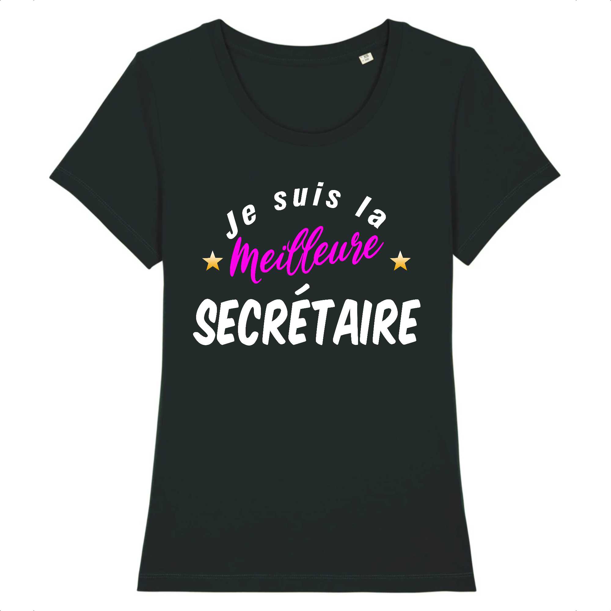 T-shirt Femme Je suis la meilleure secrétaire