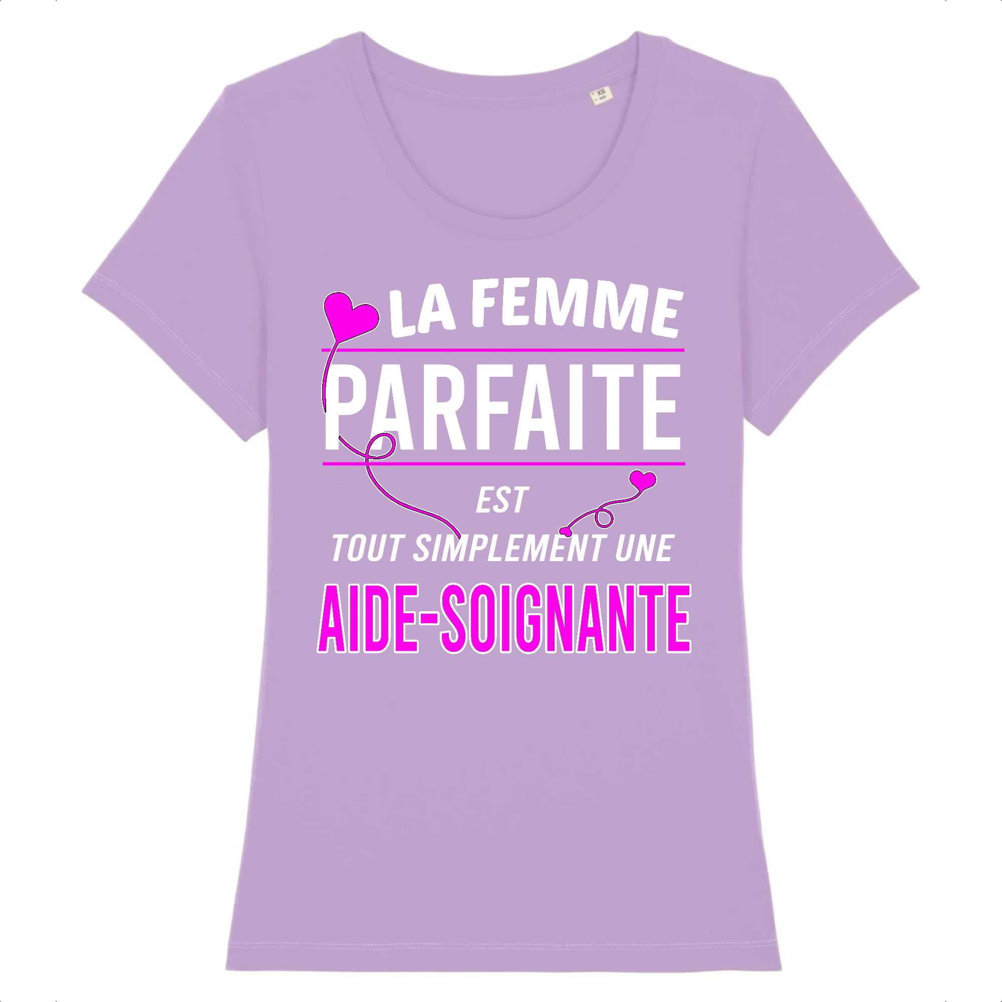 T-shirt Femme La femme parfaite est une aide-soignante