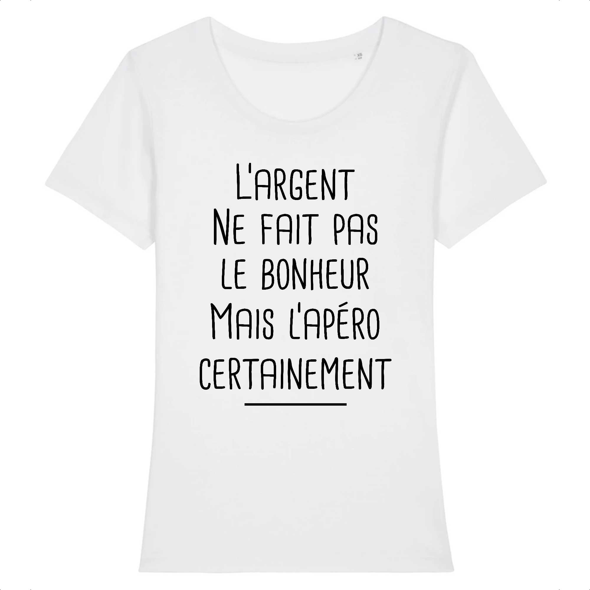 T-shirt Femme L`apéro fait le bonheur