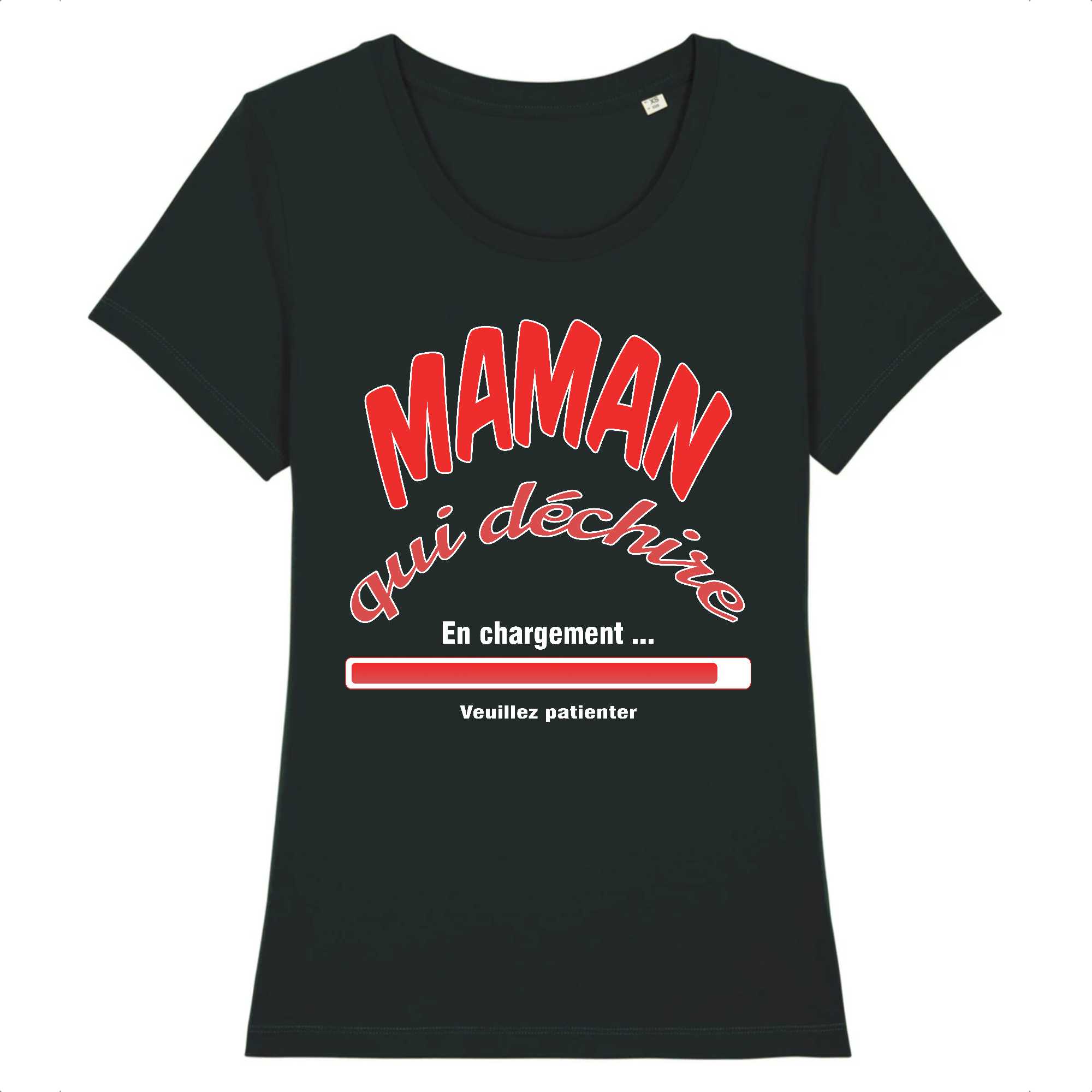 T-shirt Femme Maman qui déchire