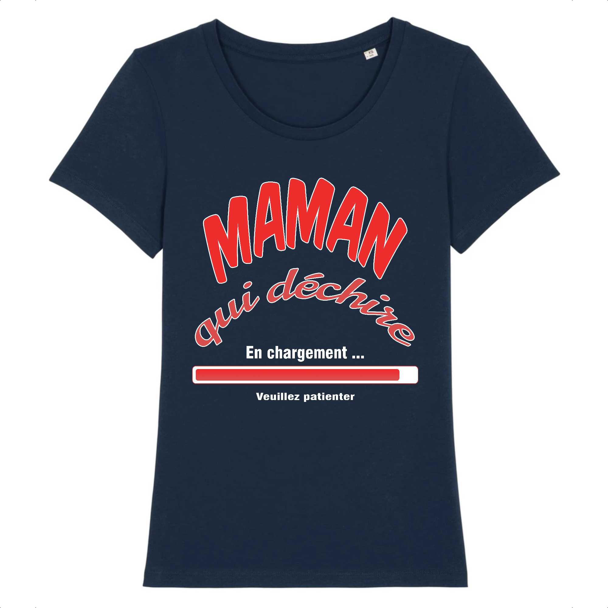 T-shirt Femme Maman qui déchire