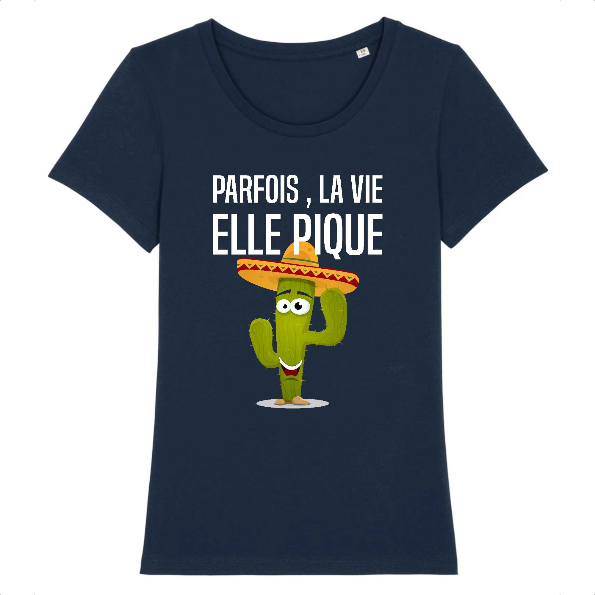 T-shirt Femme Parfois, la vie elle pique