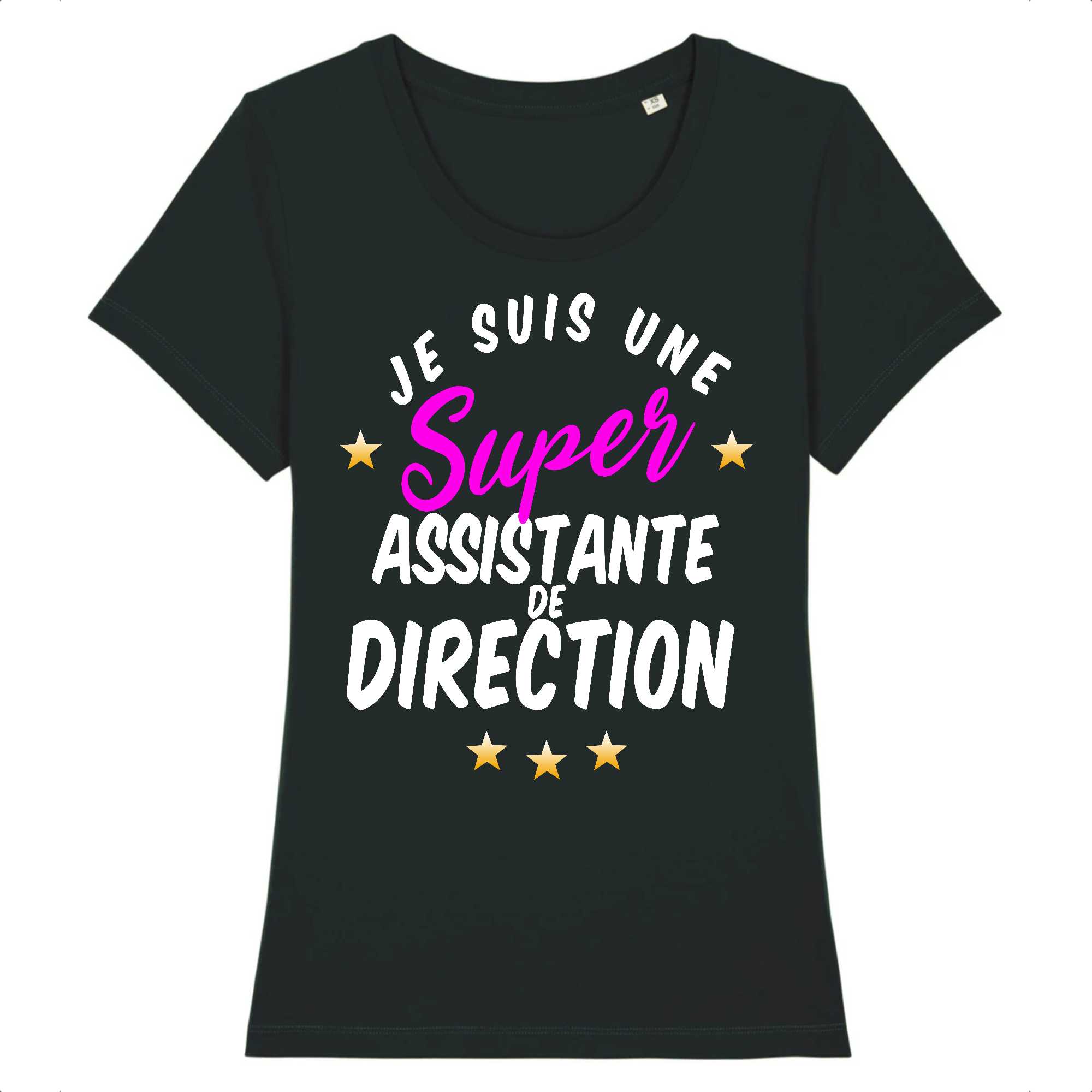 T-shirt Femme super assistante de direction