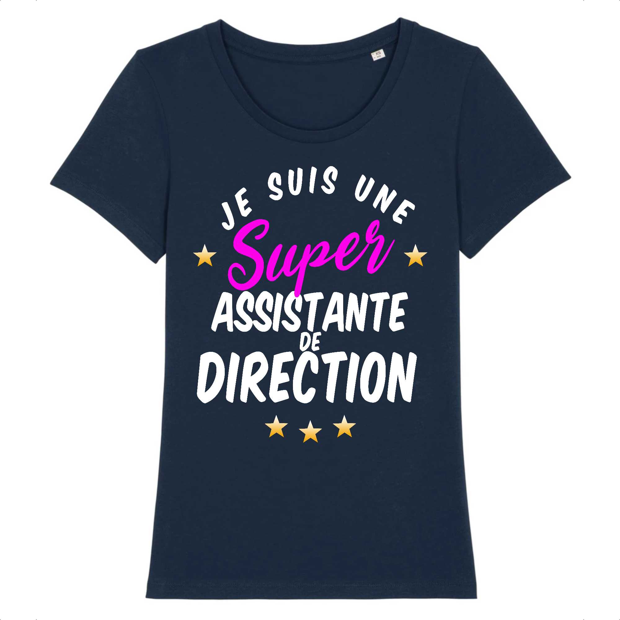 T-shirt Femme super assistante de direction