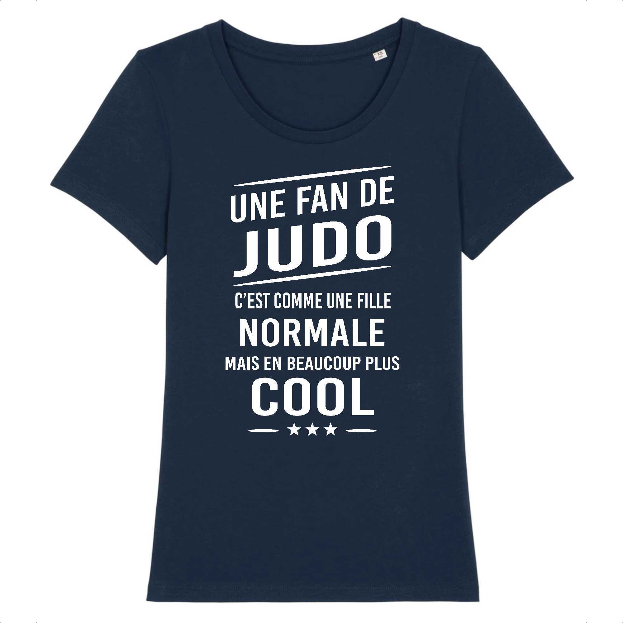 T-shirt Femme Une fan de judo