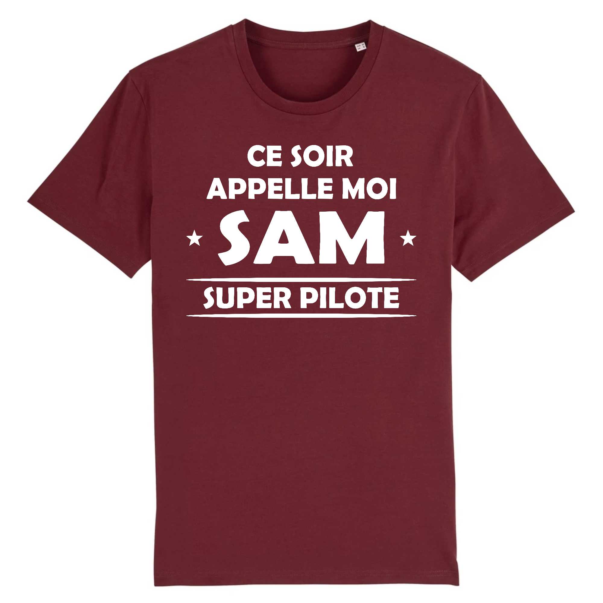 T-shirt Homme Appelle moi Sam