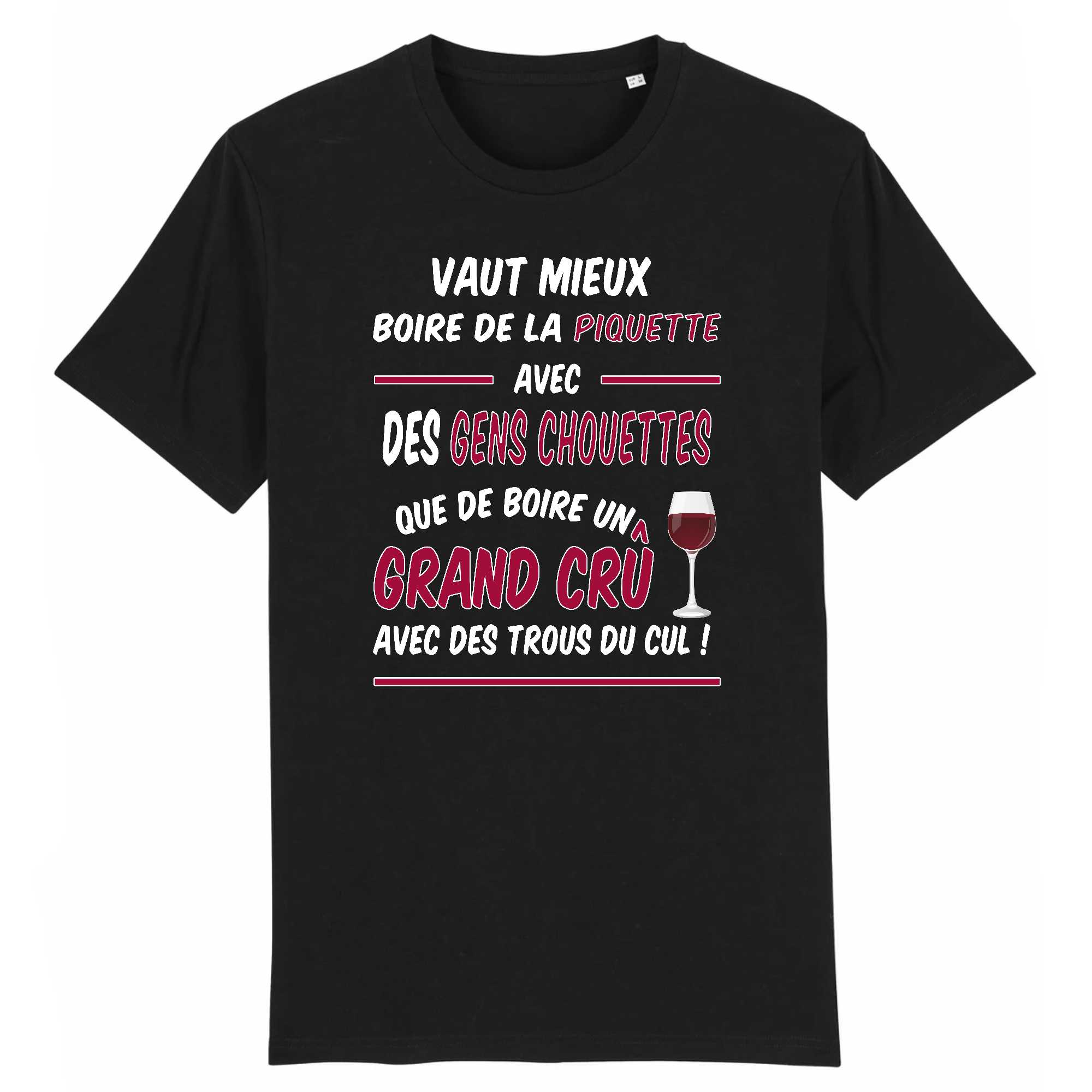 T-shirt Homme Boire avec des gens chouettes