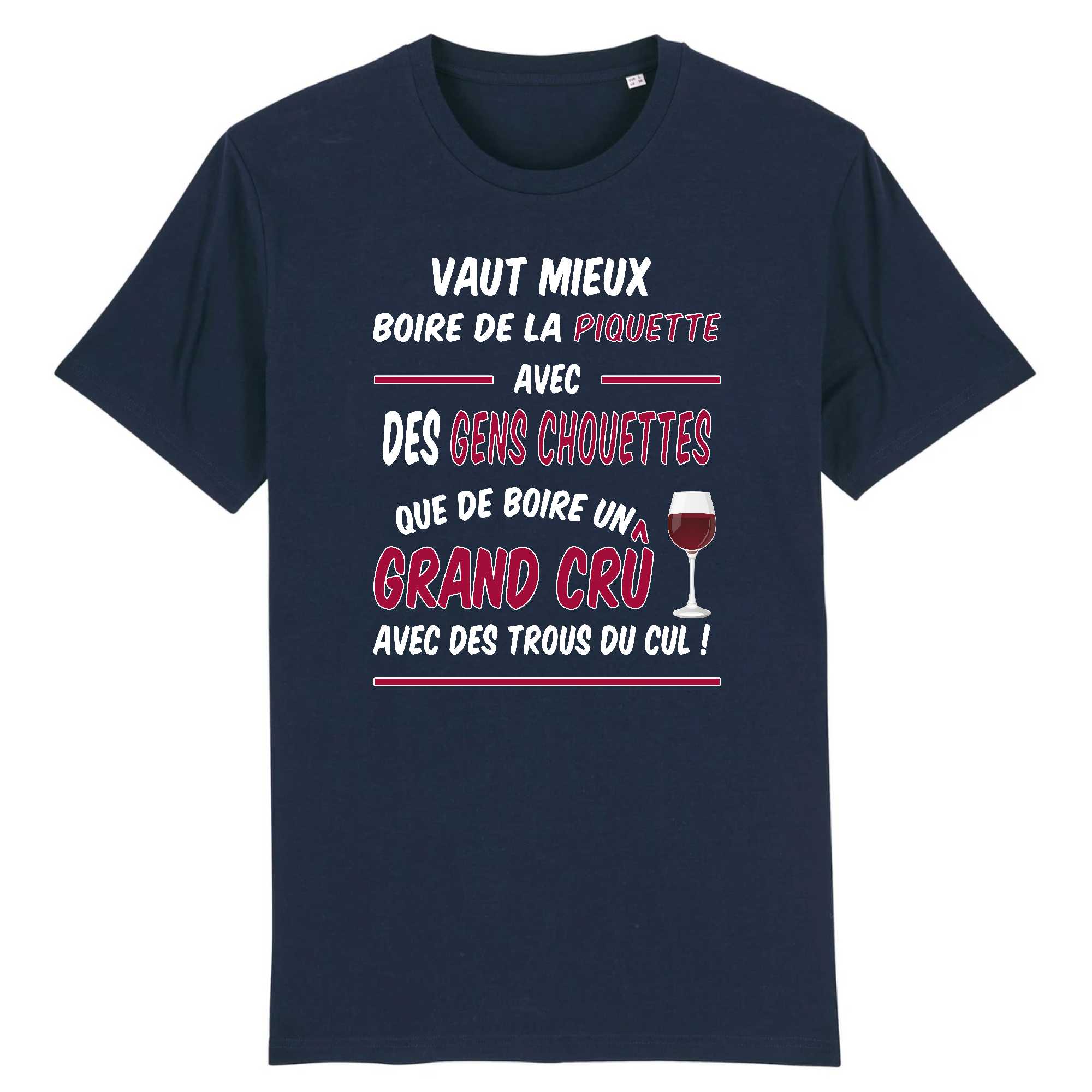 T-shirt Homme Boire avec des gens chouettes
