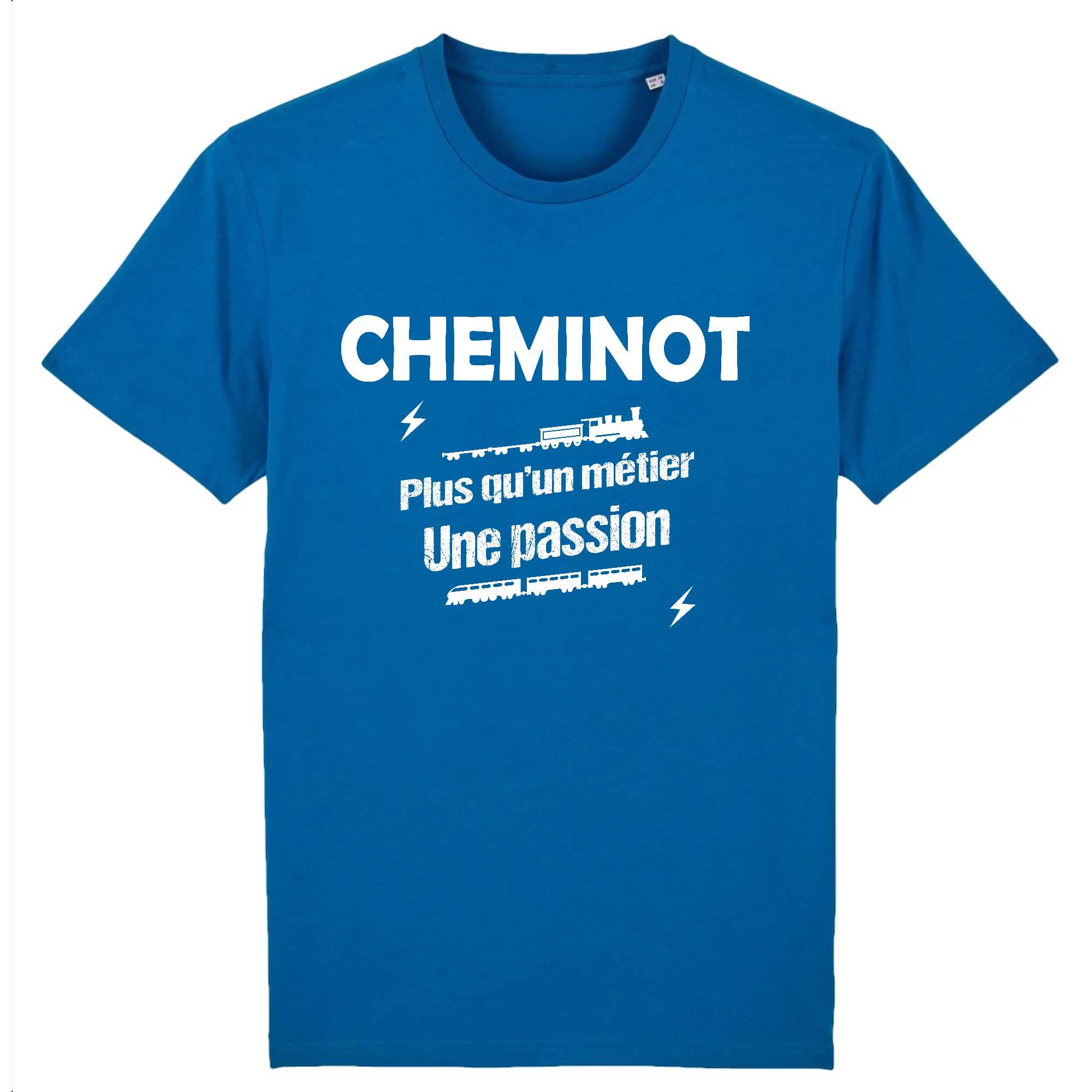T-shirt Homme Cheminot plus qu`un métier