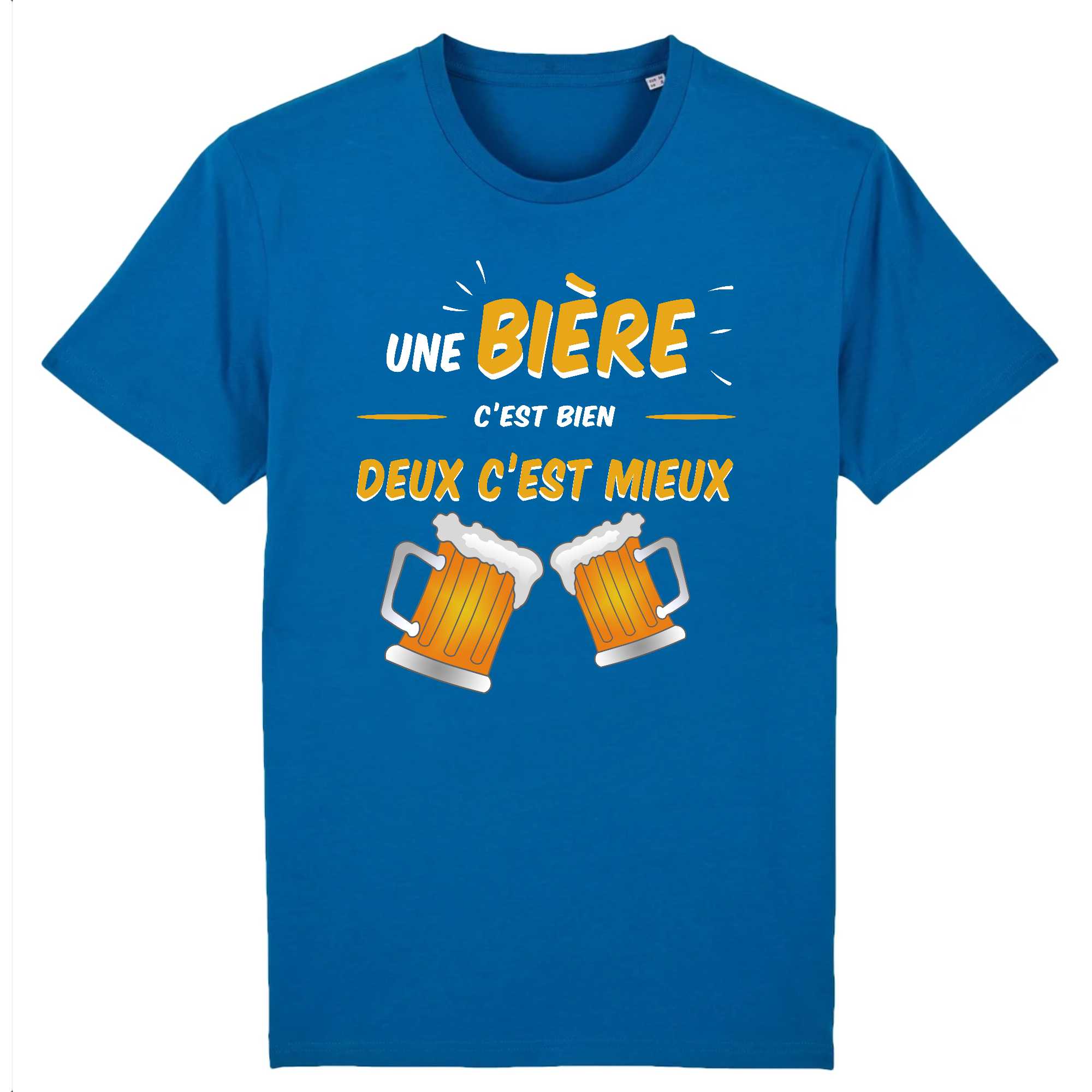 T-shirt Homme Deux bières c`est mieux