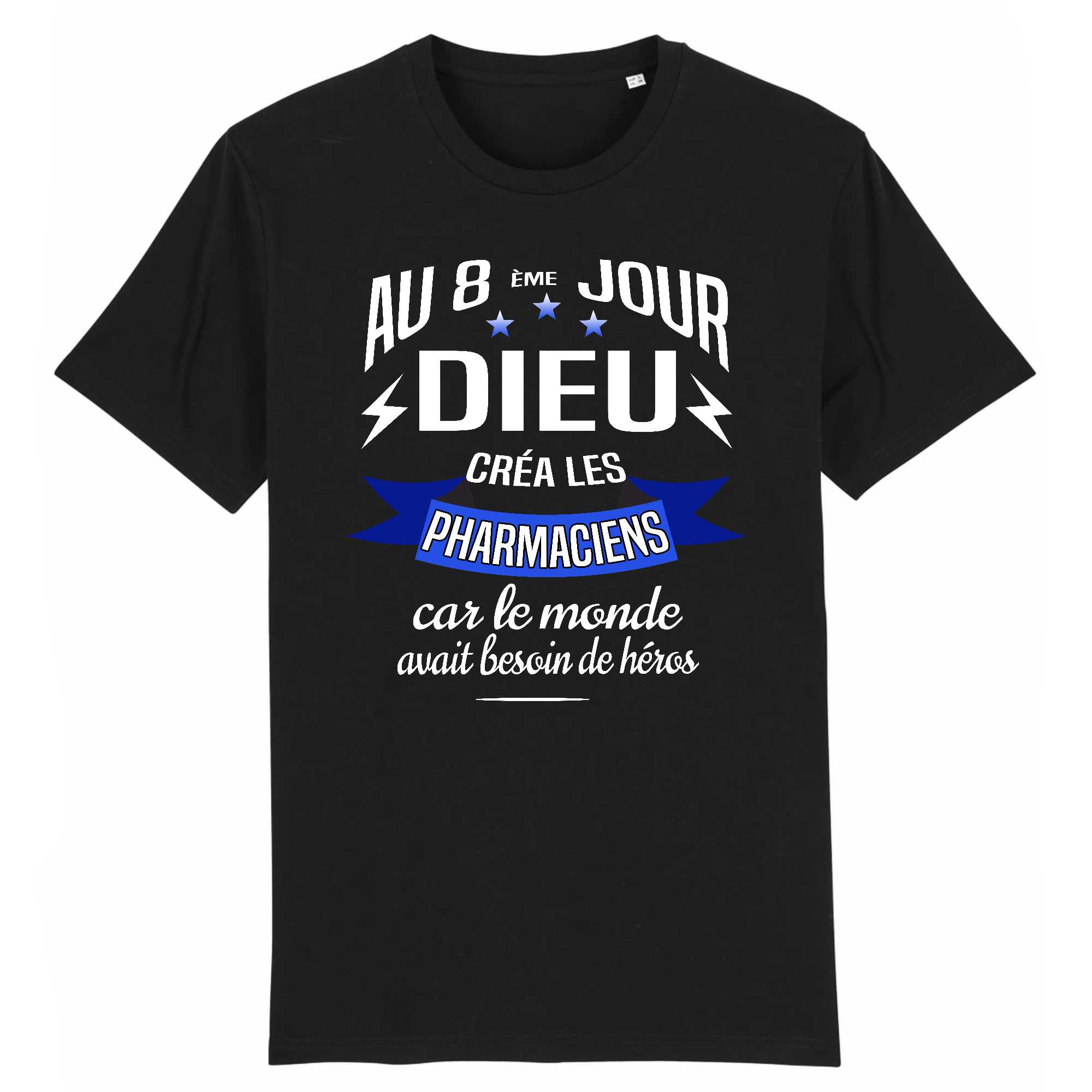 T-shirt Homme Dieu crea les pharmaciens