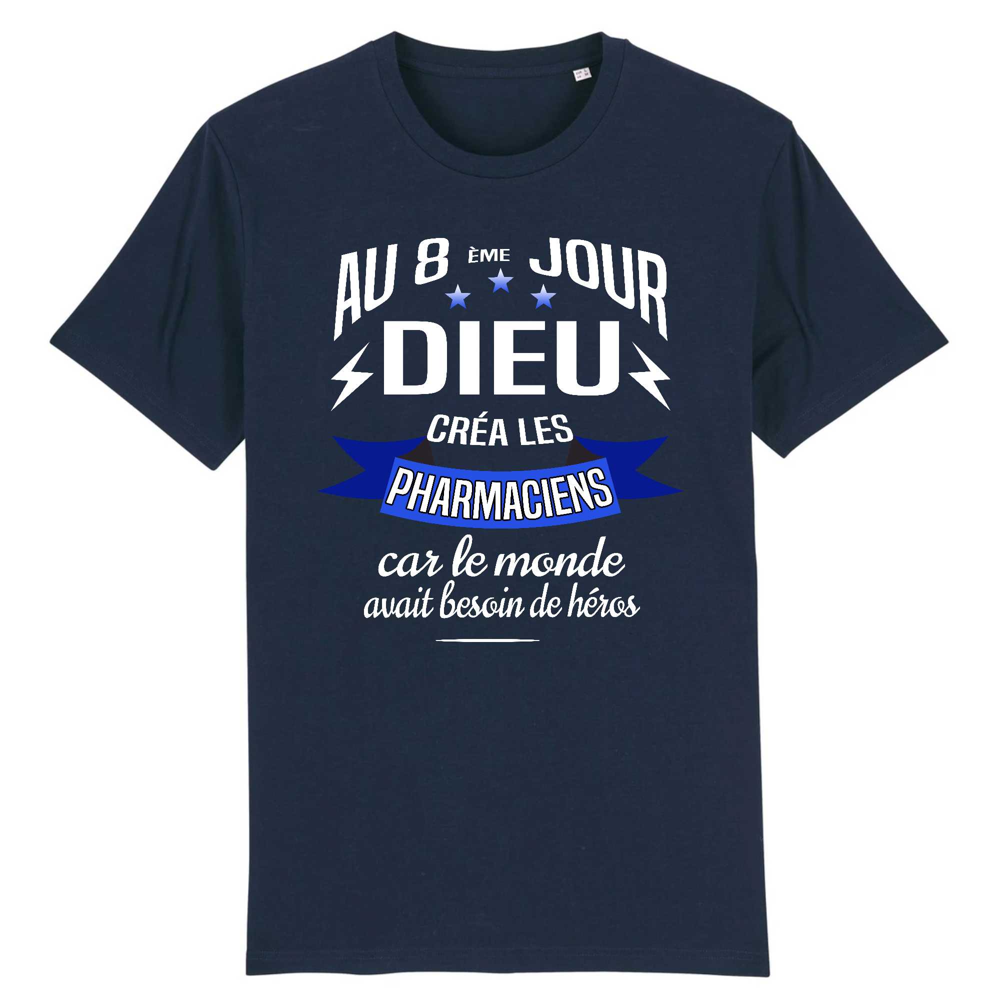 T-shirt Homme Dieu crea les pharmaciens