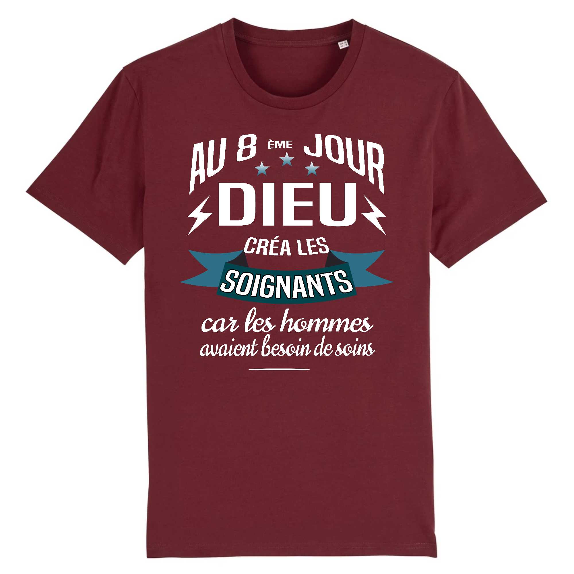 T-shirt Homme Dieu créa les soignants