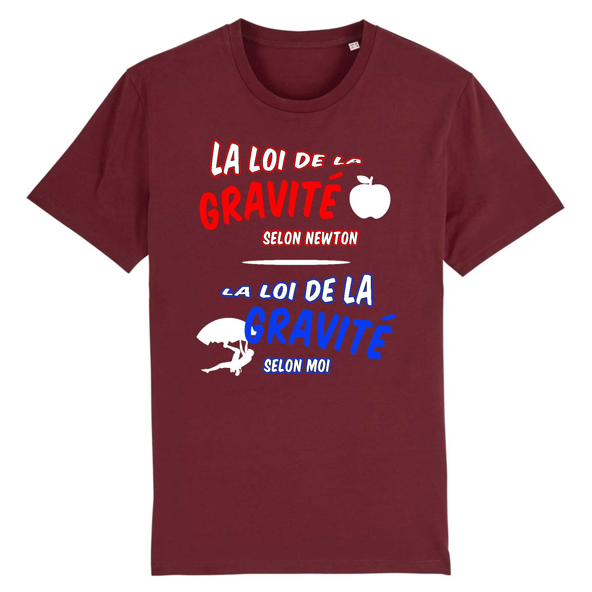 T-shirt Homme Gravité selon moi