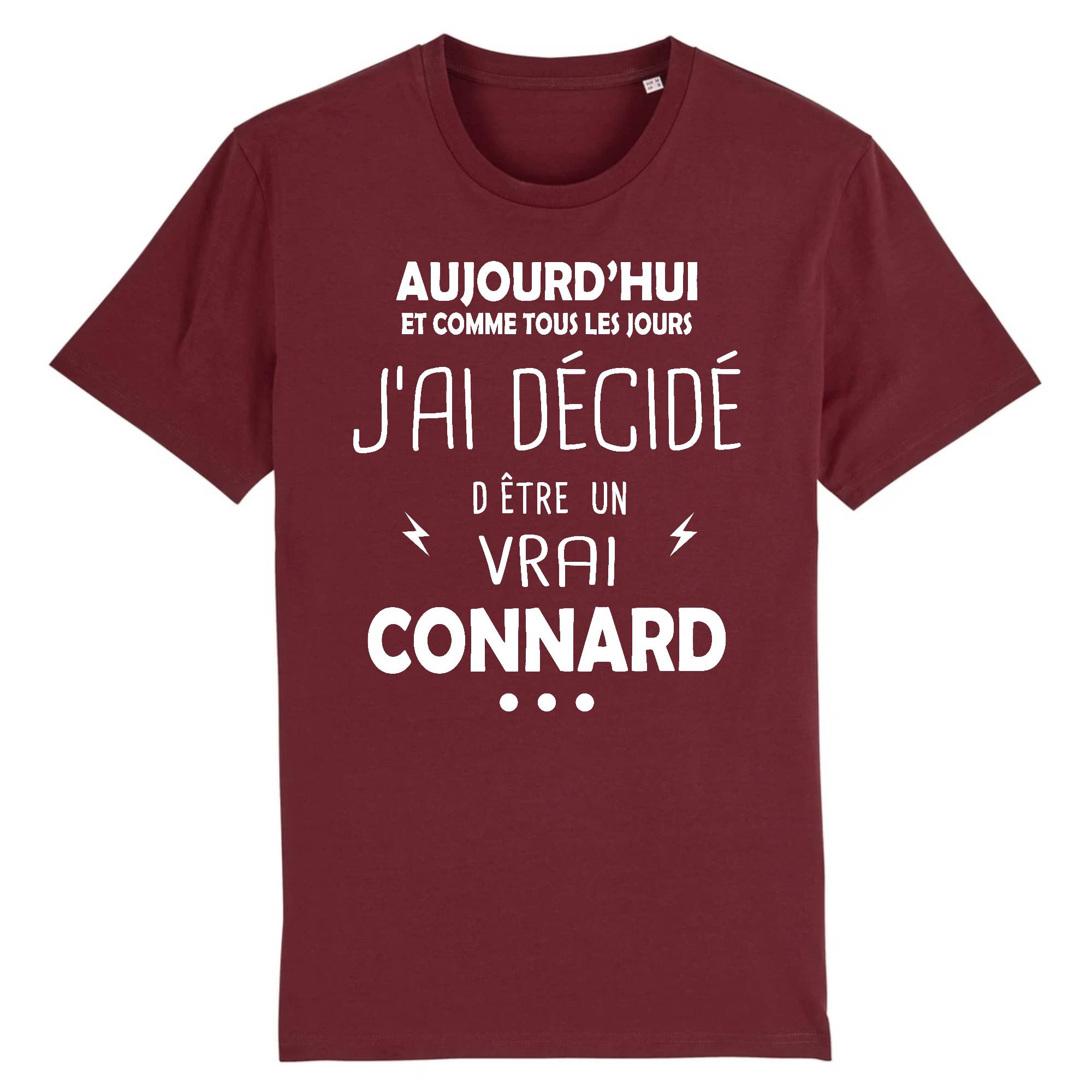 T-shirt Homme J`ai décidé d`être un connard