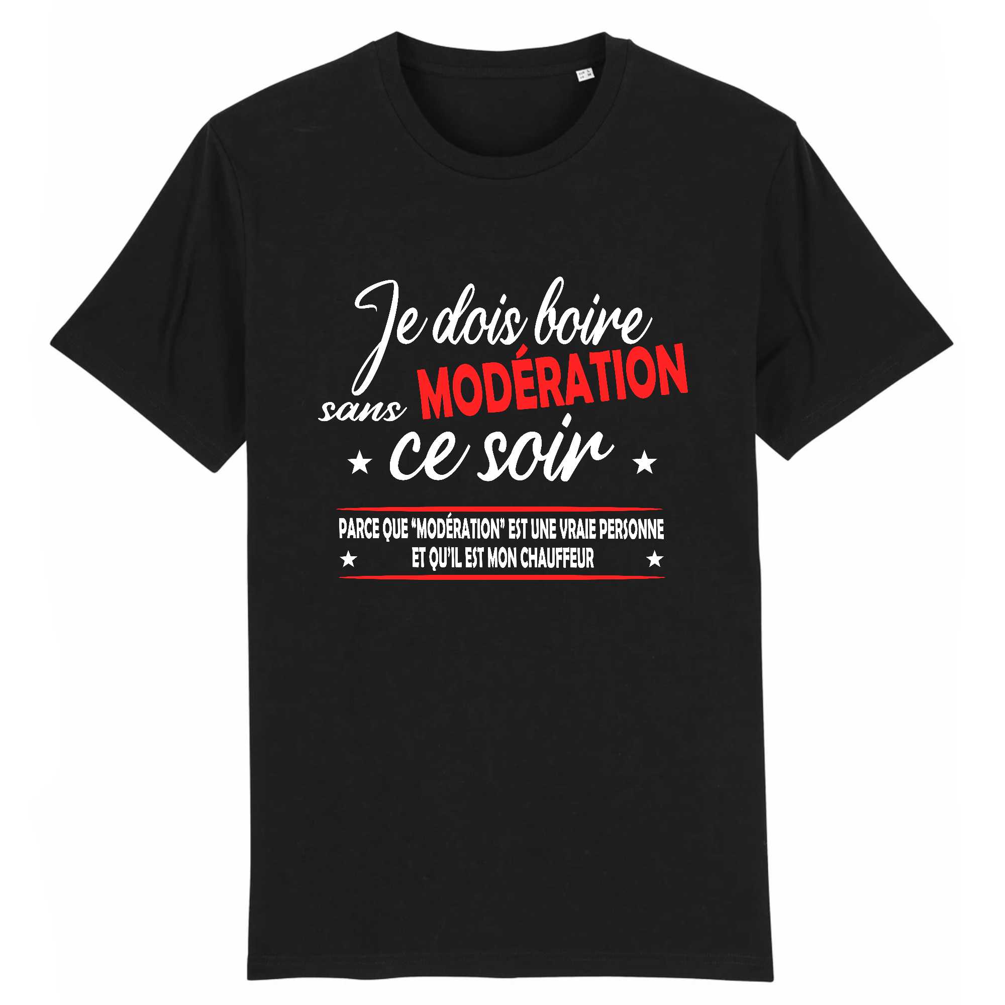 T-shirt Homme Je dois boire sans modération