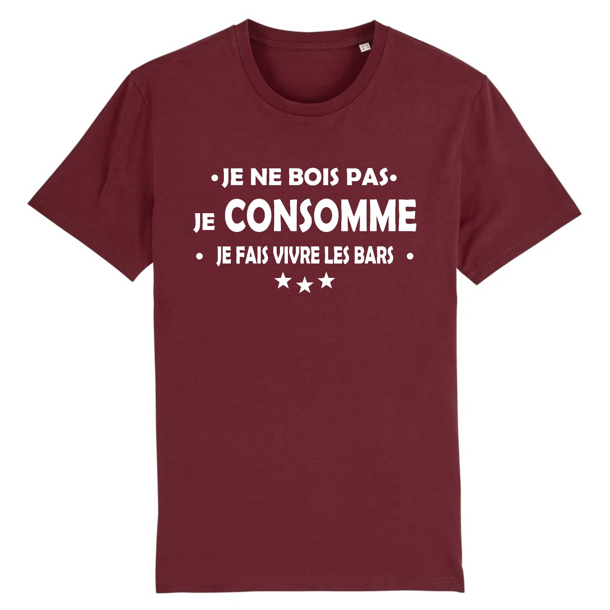 T-shirt Homme Je ne bois pas