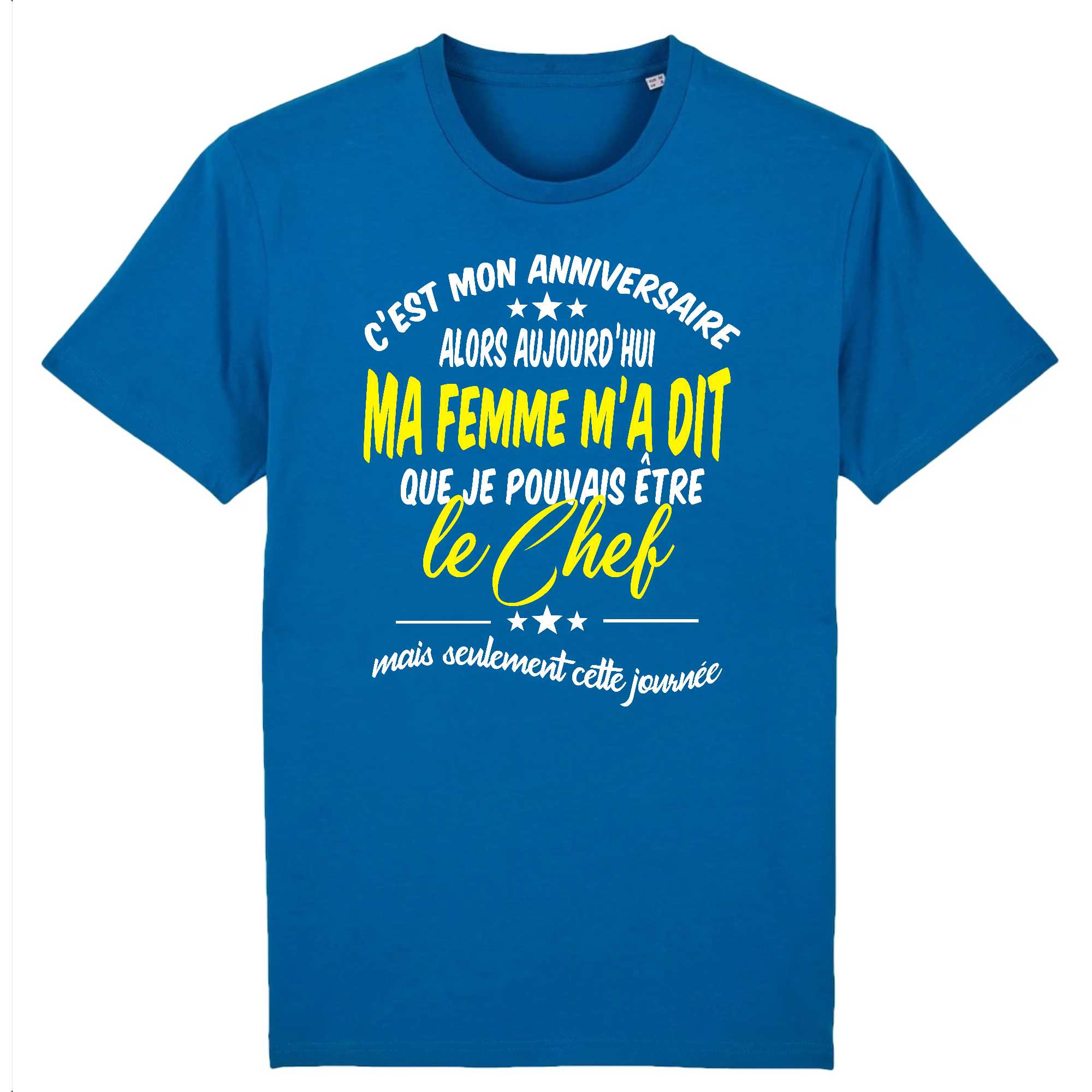 T-shirt Homme Je pouvais être le chef