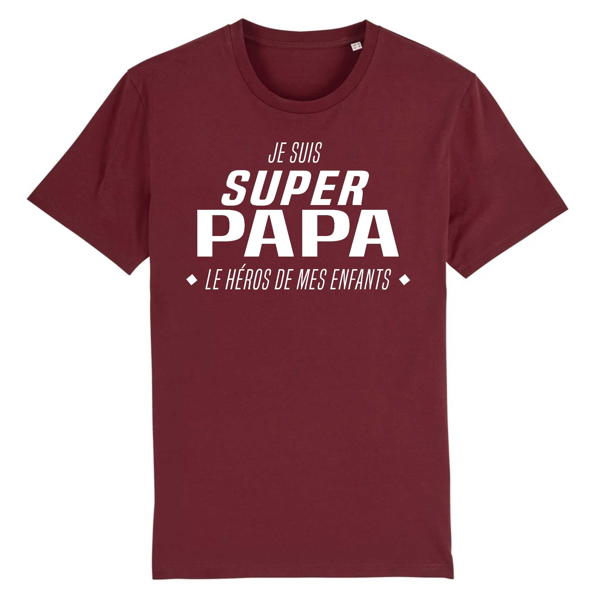 T-shirt Homme Je suis super papa
