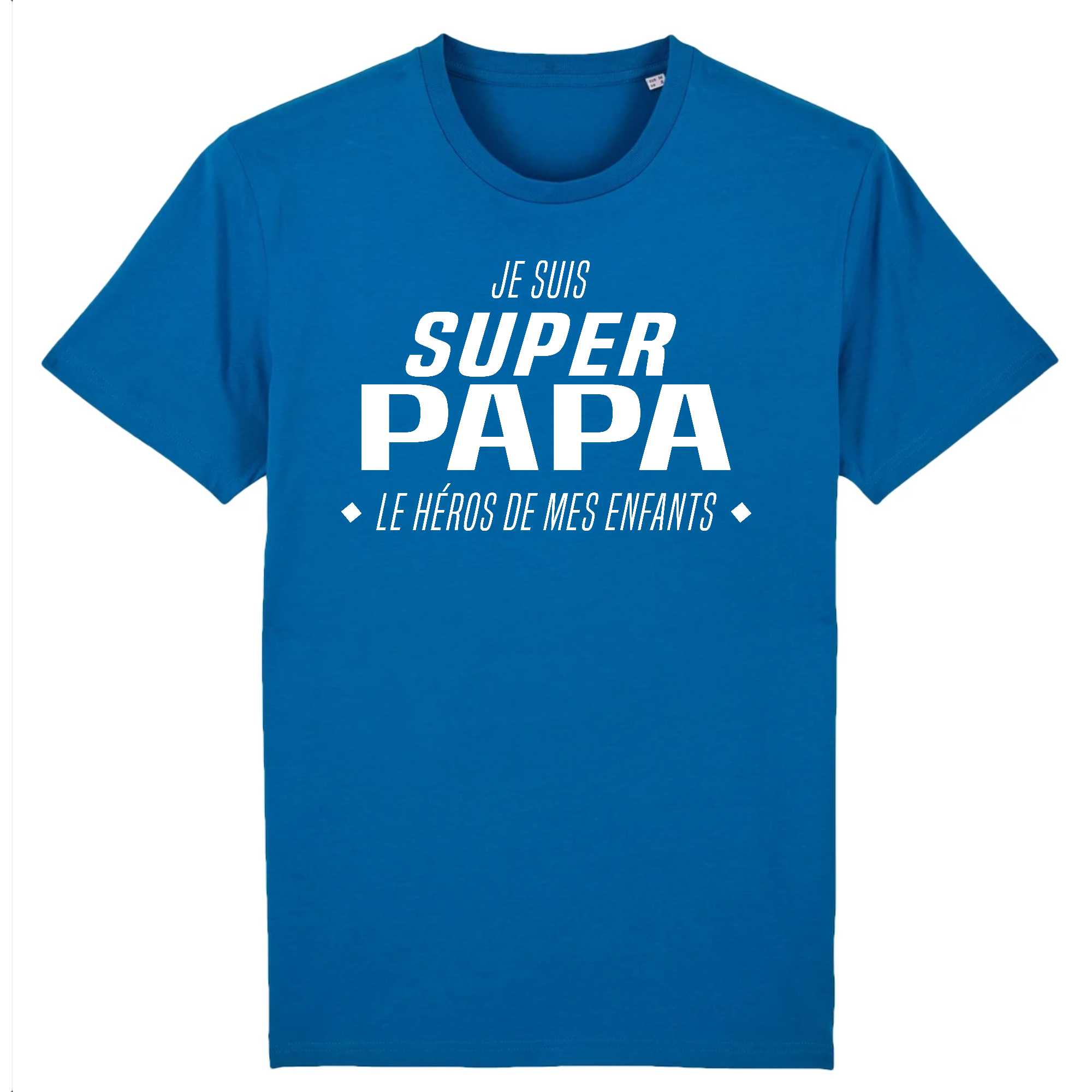 T-shirt Homme Je suis super papa