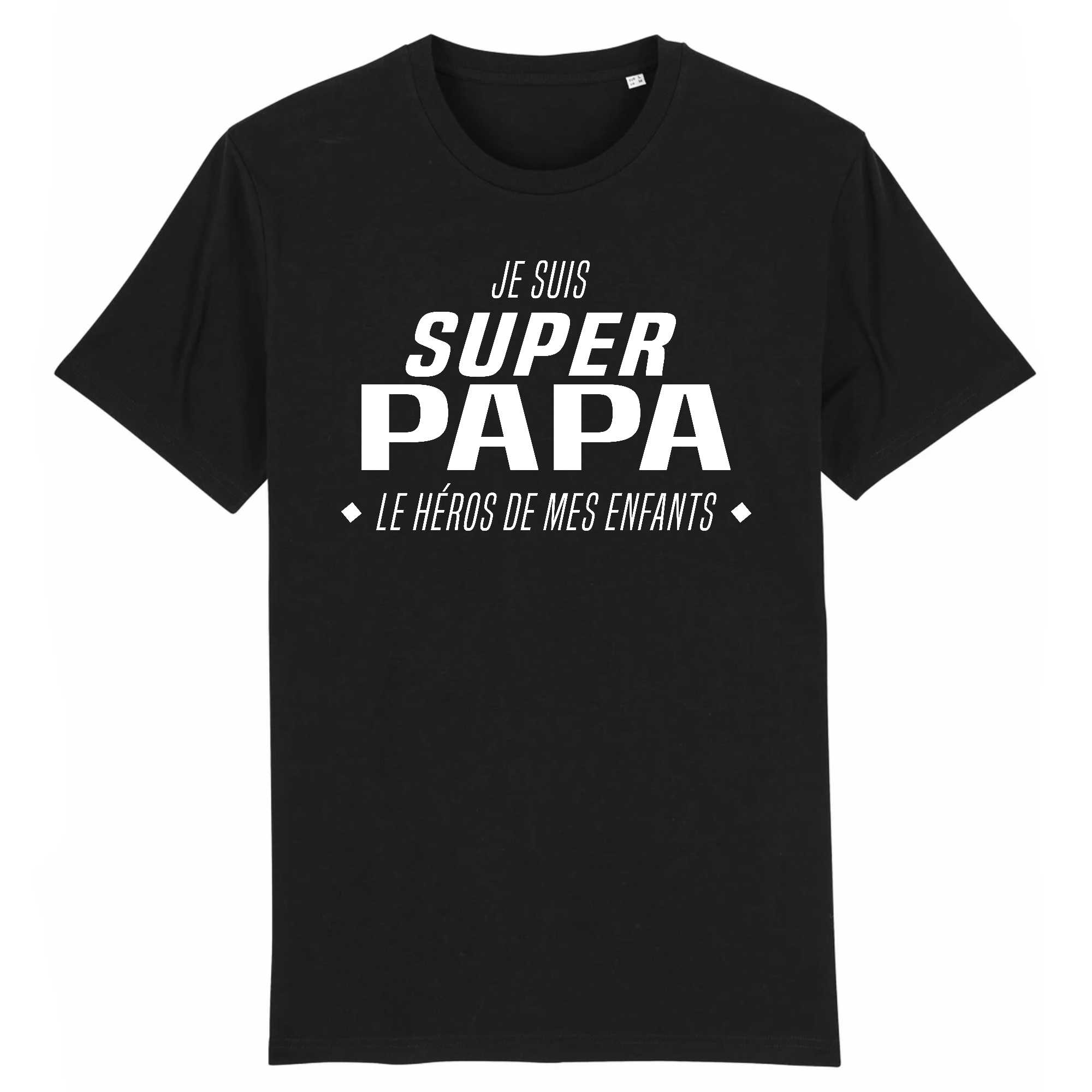 T-shirt Homme Je suis super papa