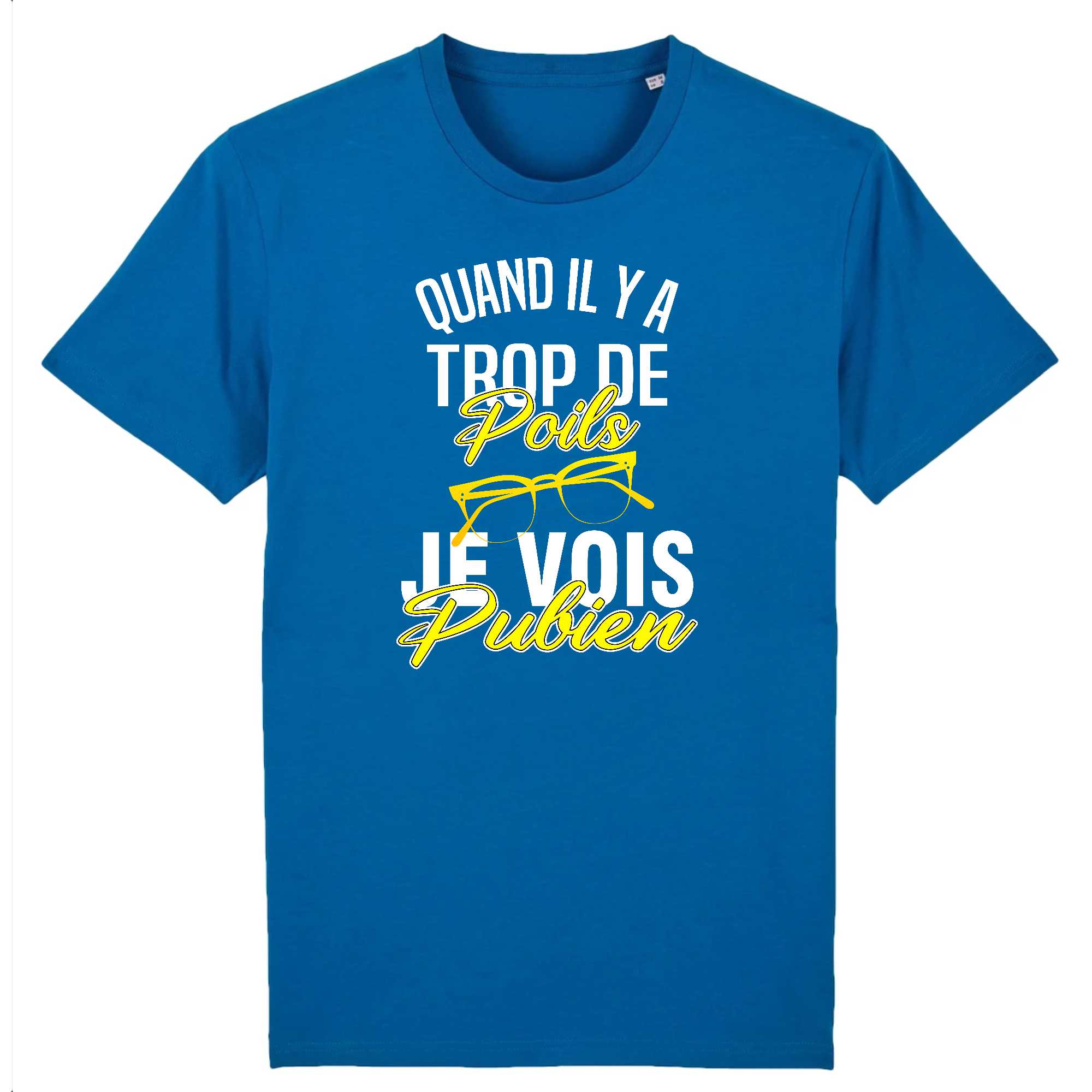 T-shirt Homme Je vois pubien