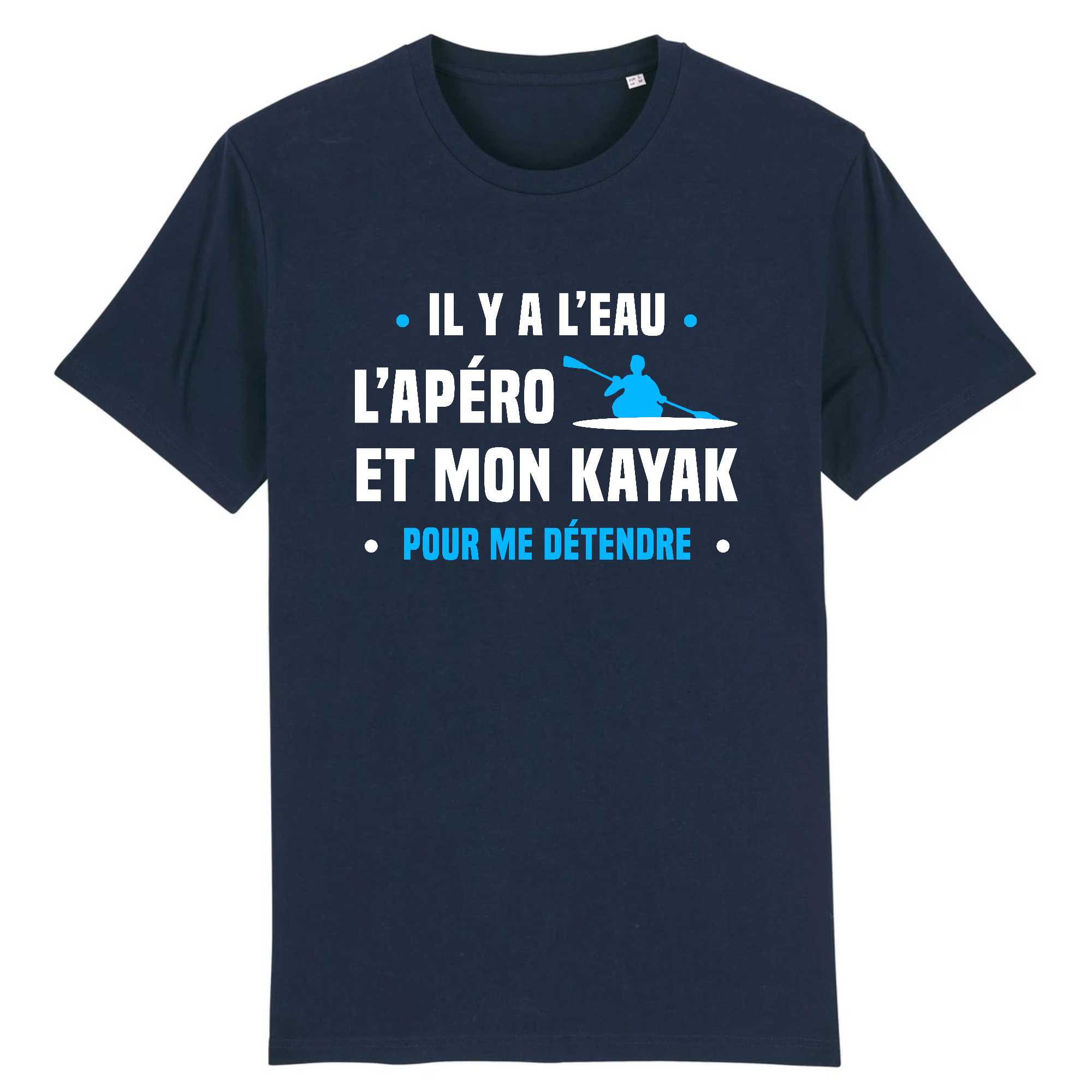 T-shirt Homme L'apéro et mon kayak