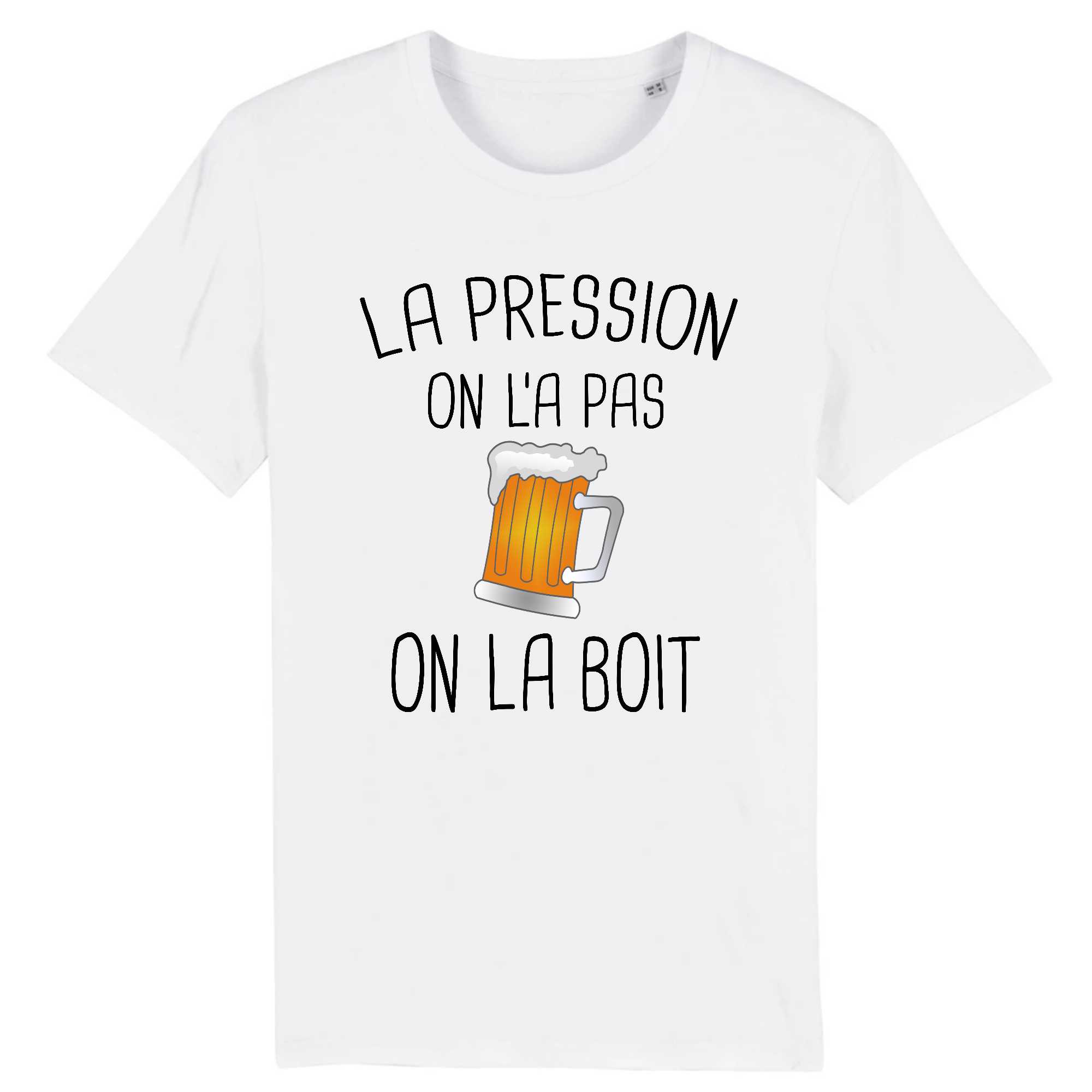 T-shirt Homme La pression on l`a pas