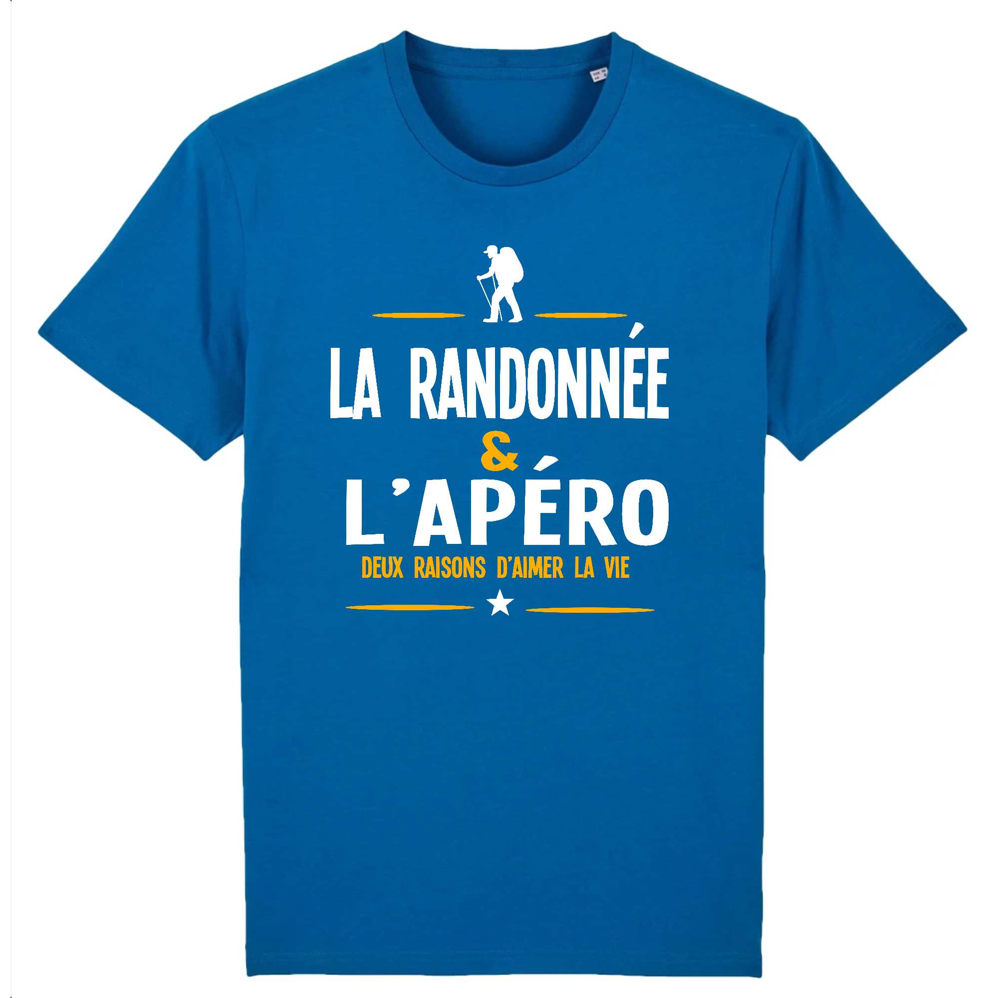 T-shirt Homme La randonnée et l'apéro