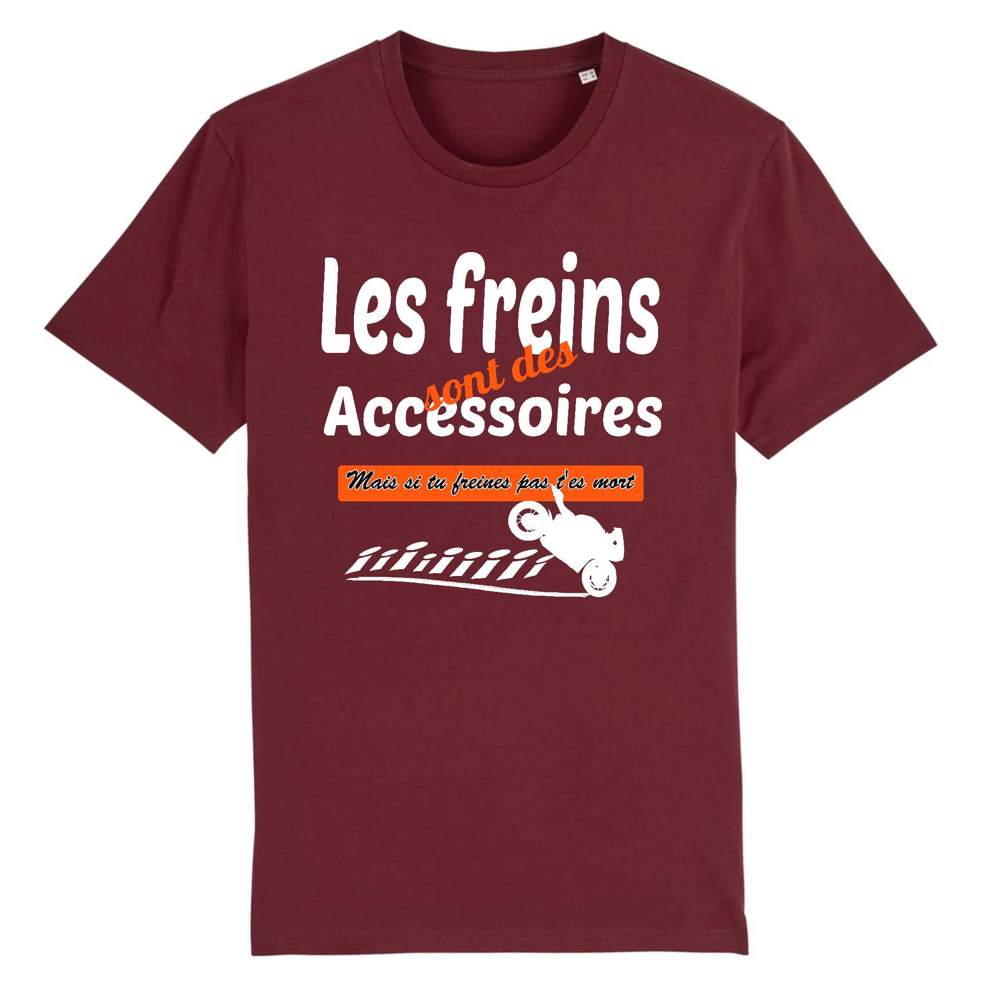 T-shirt Homme Les freins sont des accessoires