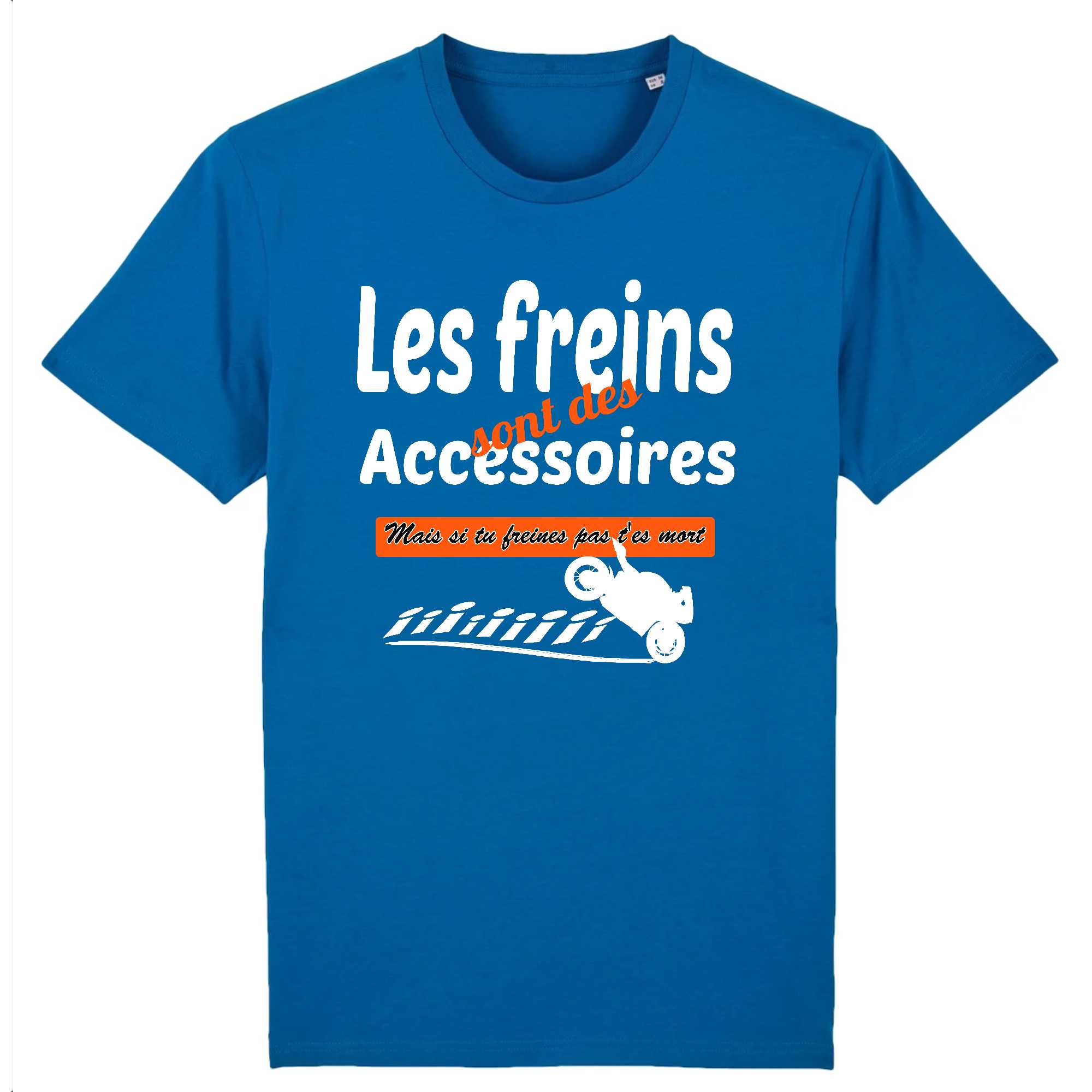 T-shirt Homme Les freins sont des accessoires