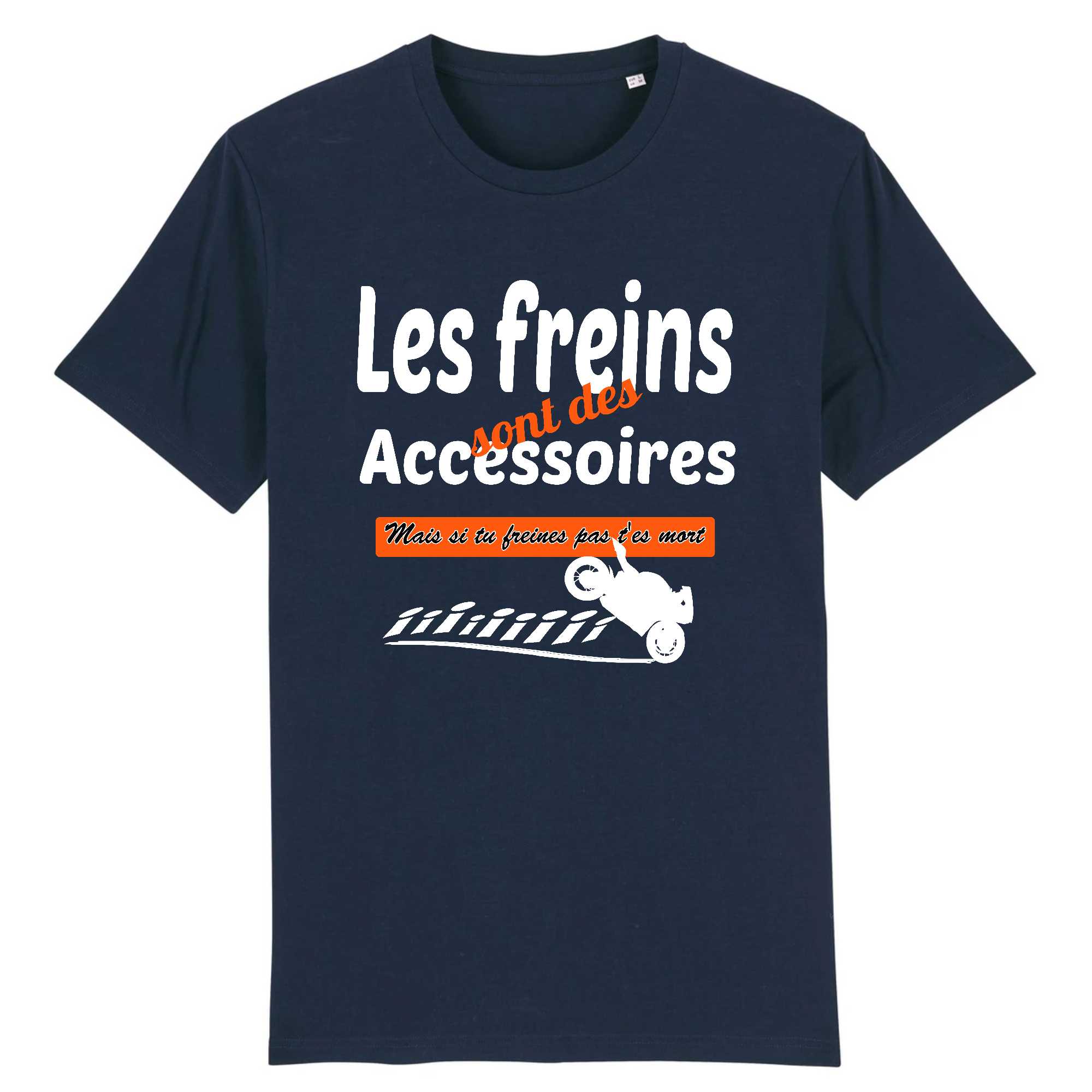 T-shirt Homme Les freins sont des accessoires