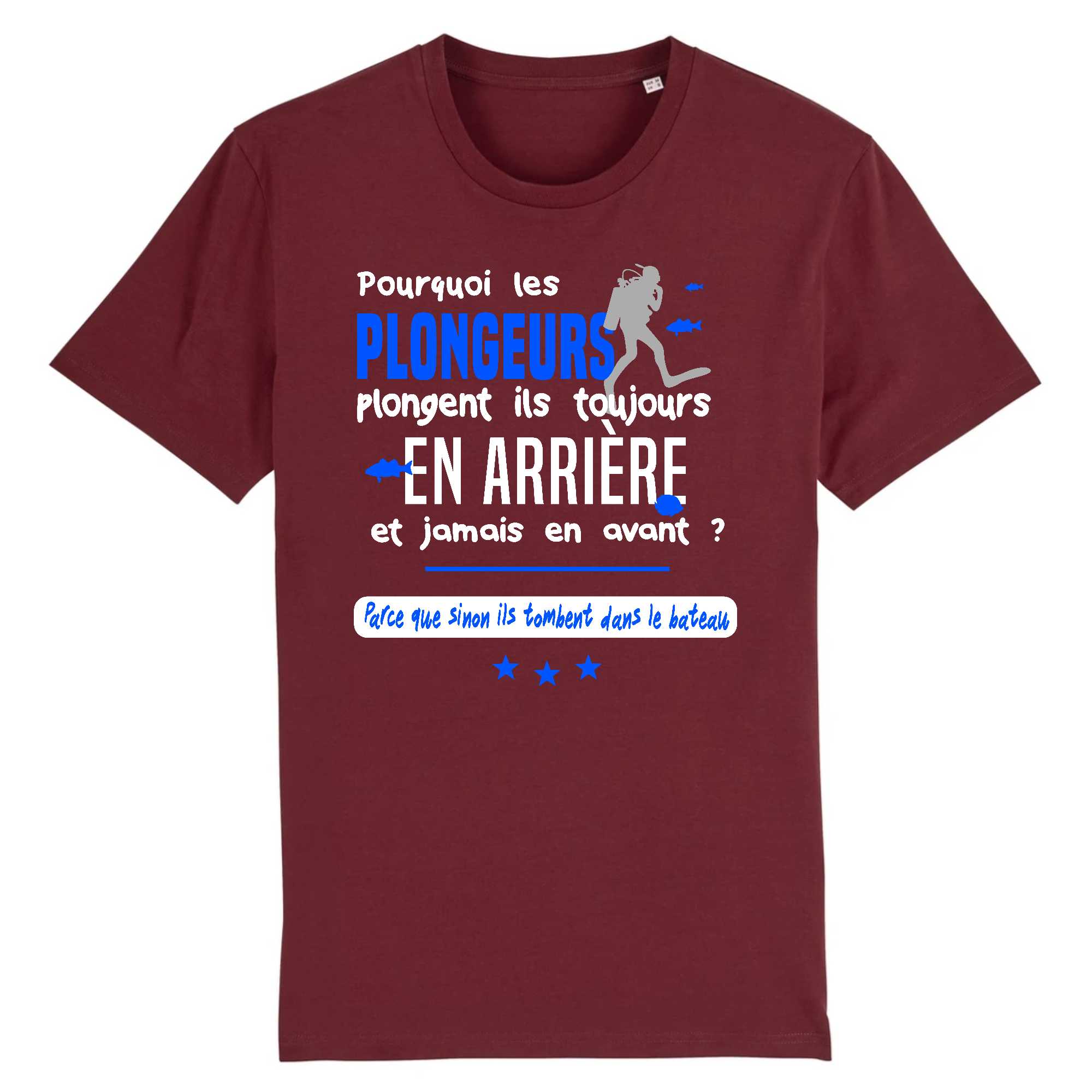 T-shirt Homme Les plongeurs plongent
