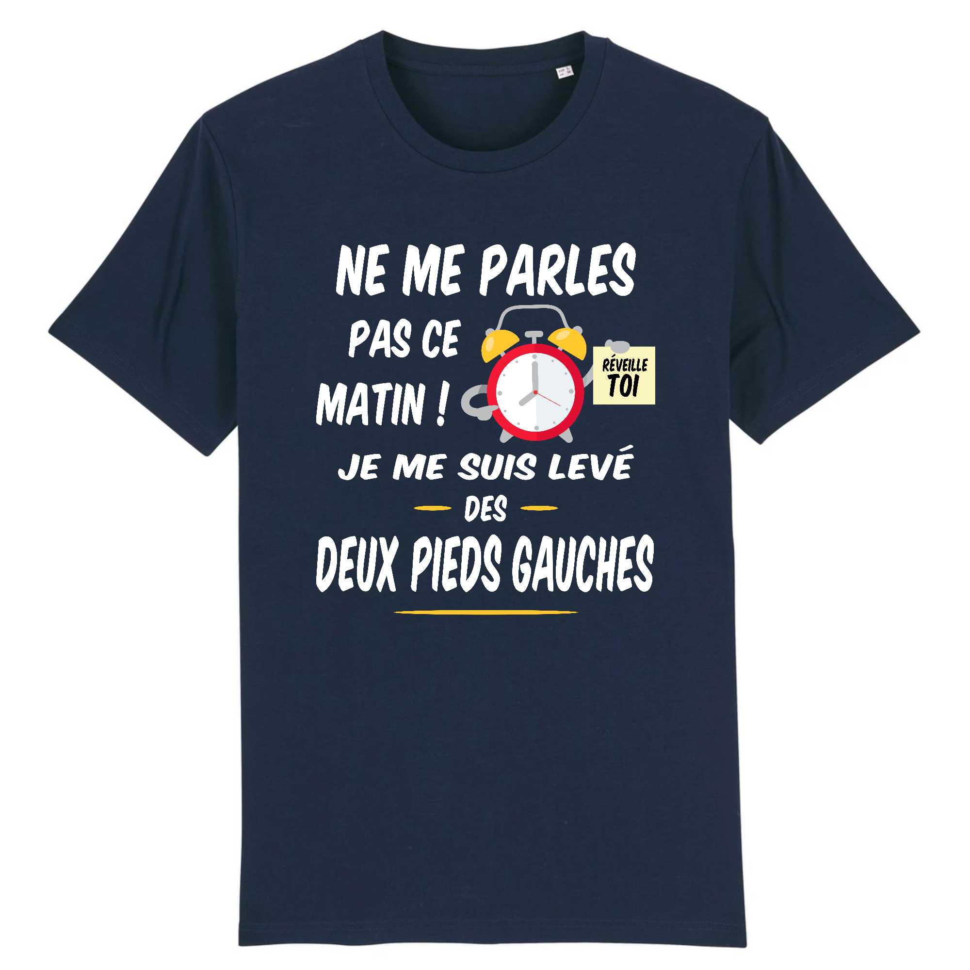 T-shirt Homme Ne me parles pas le matin