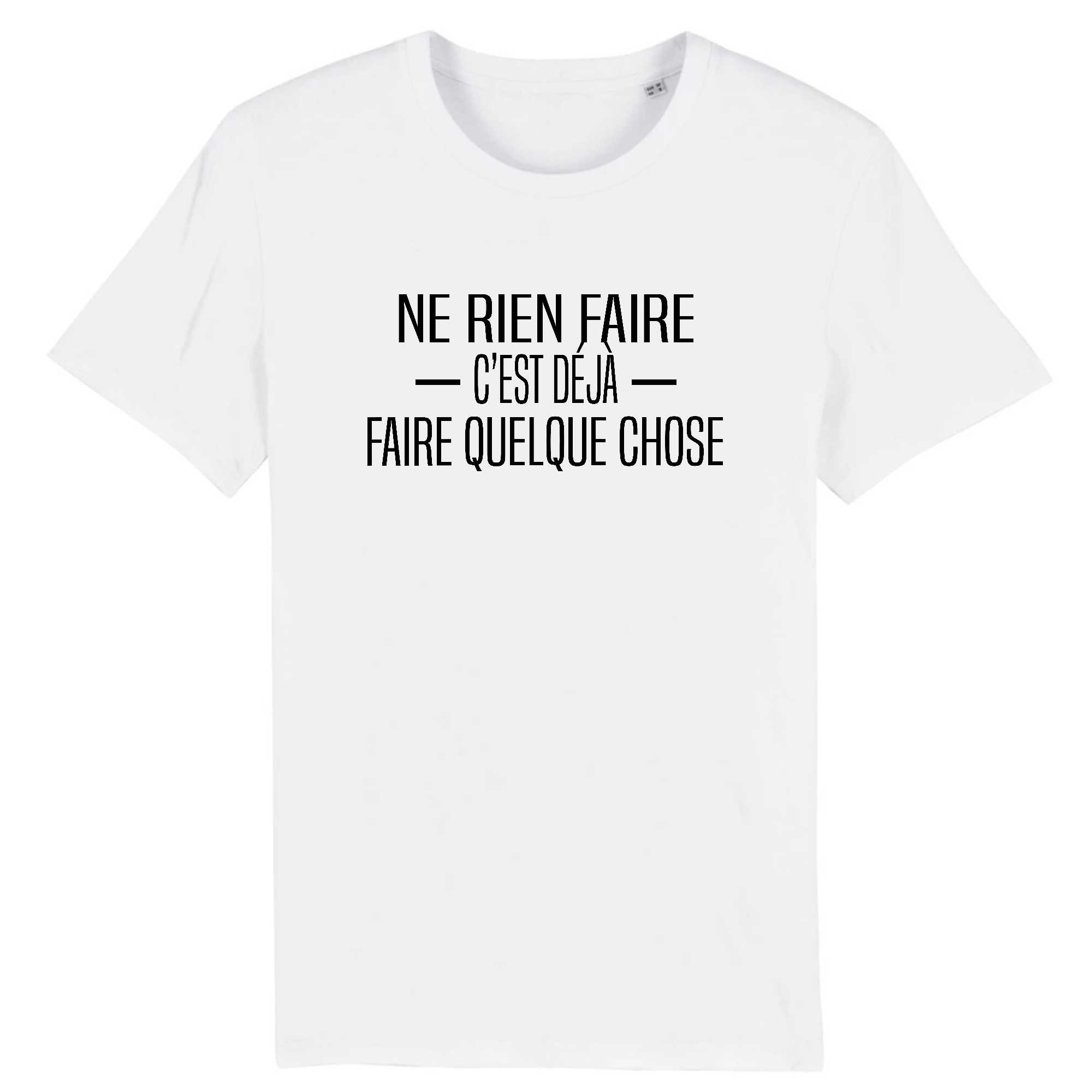 T-shirt Homme Ne rien faire
