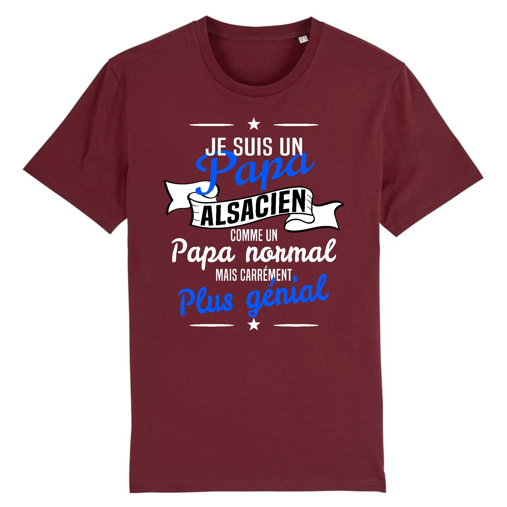 T-shirt Homme Papa Alsacien