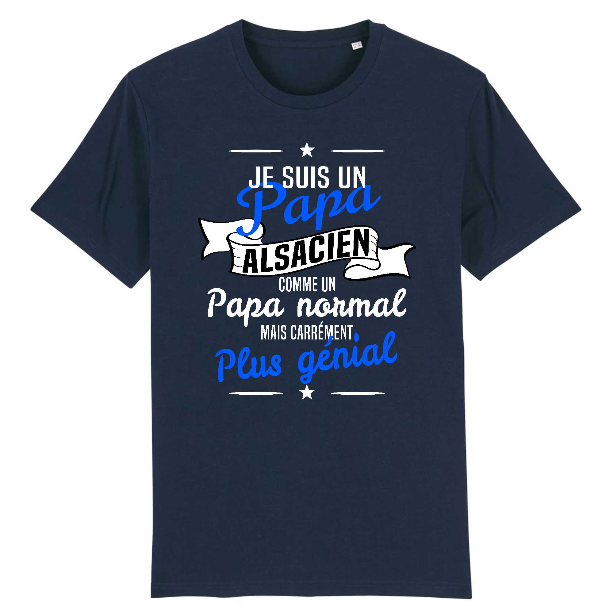 T-shirt Homme Papa Alsacien