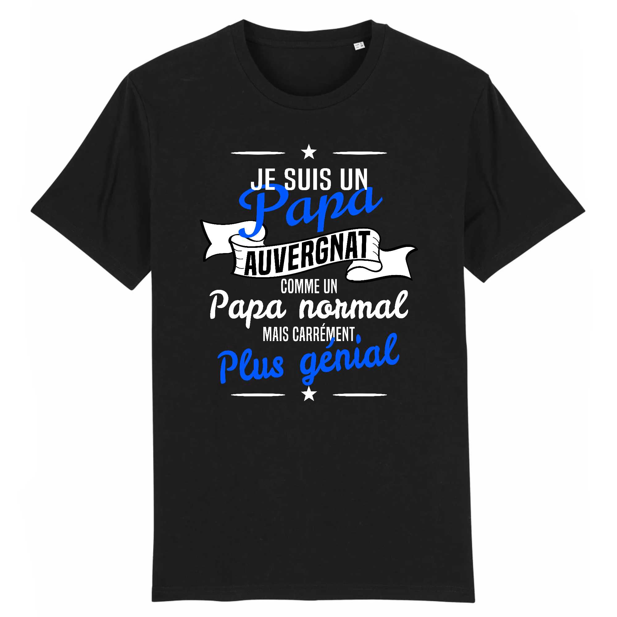T-shirt Homme Papa auvergnat