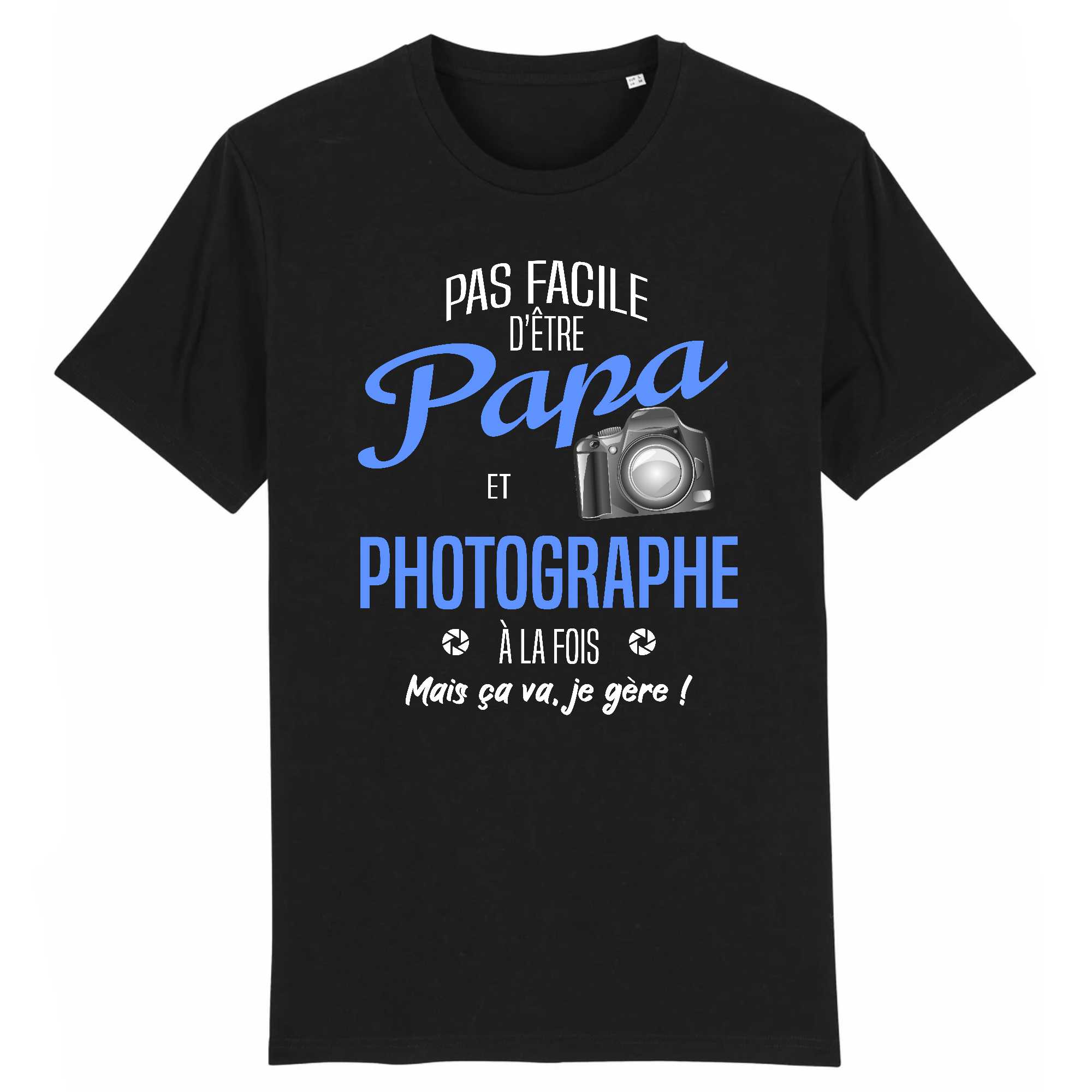 T-shirt Homme Papa et Photographe