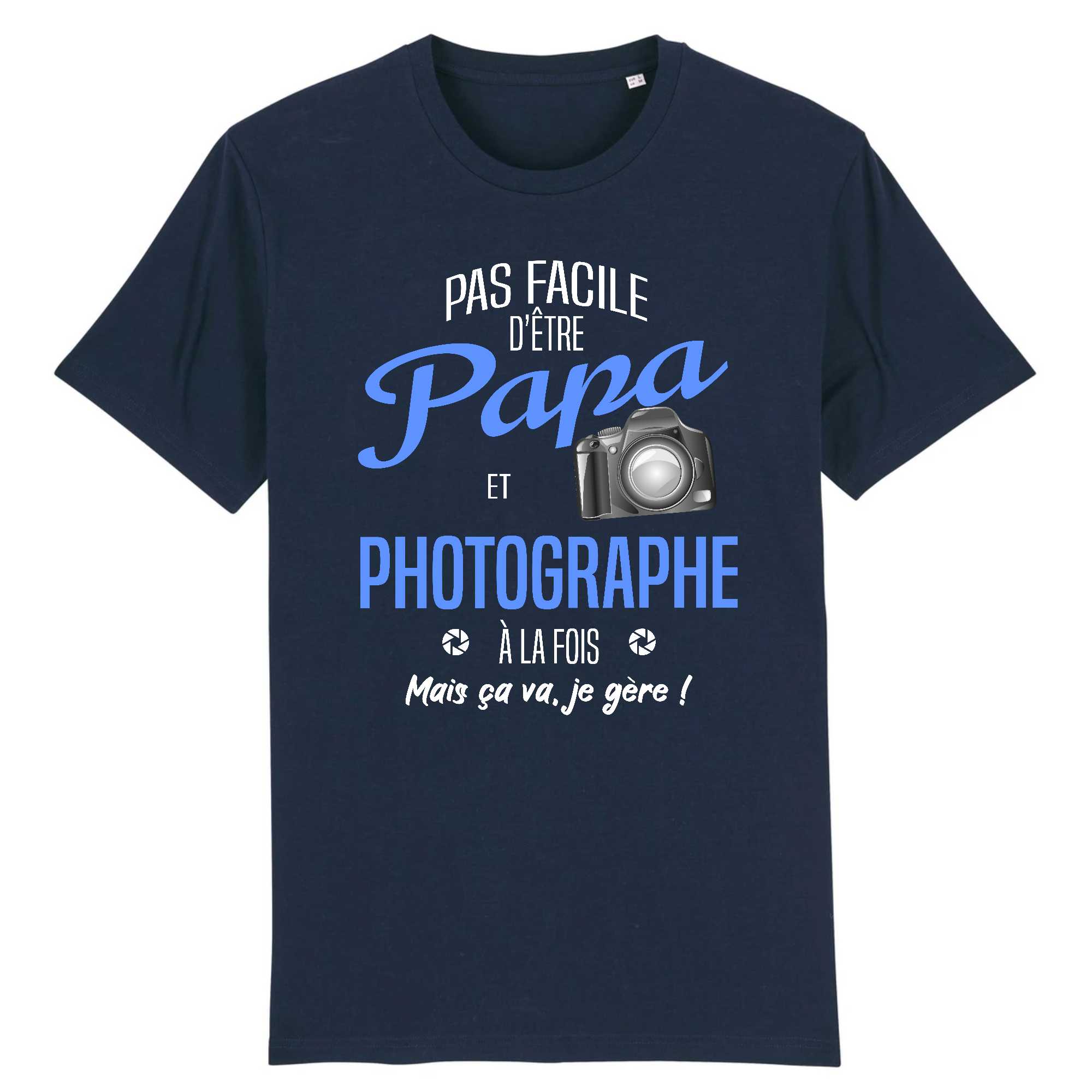 T-shirt Homme Papa et Photographe