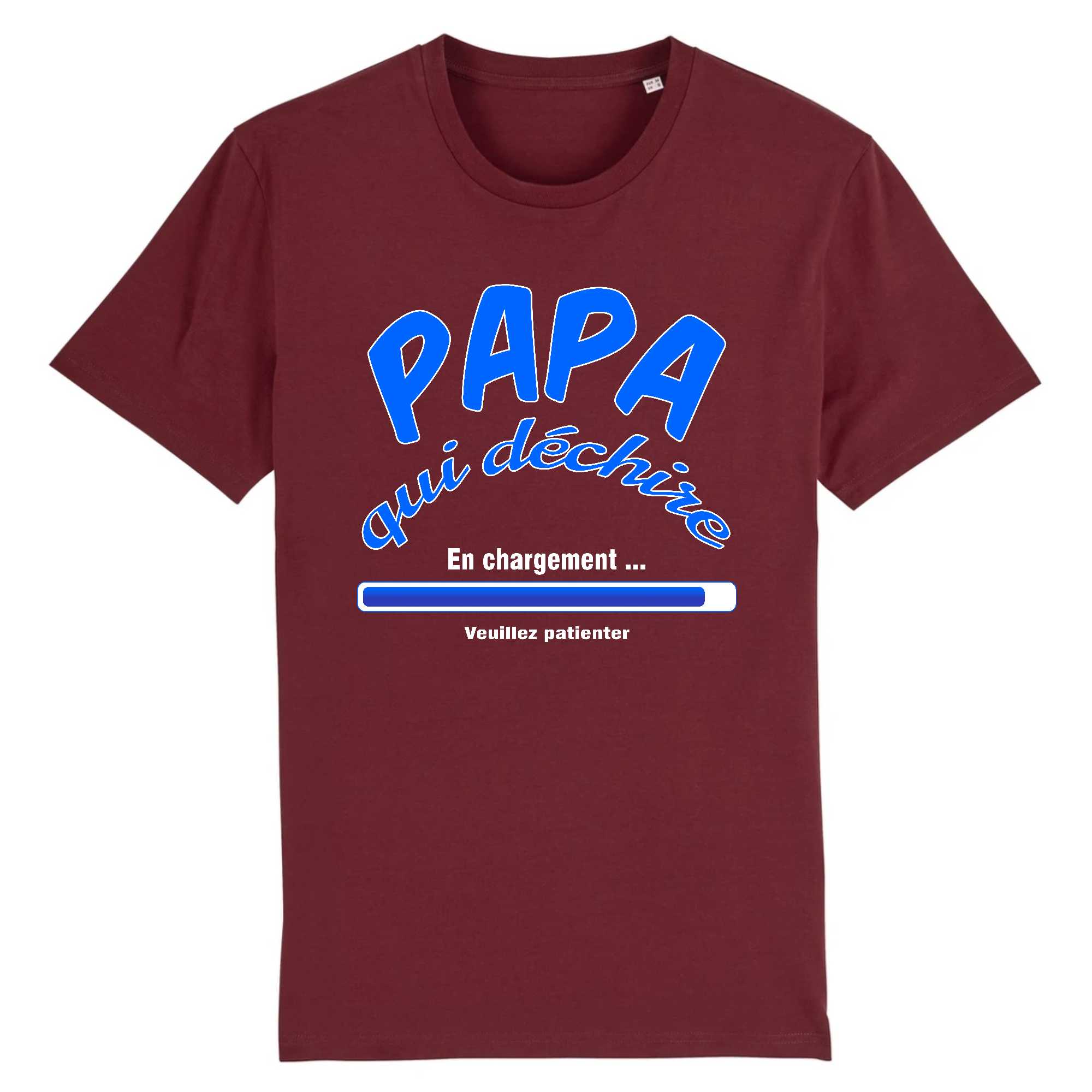 T-shirt Homme Papa qui déchire