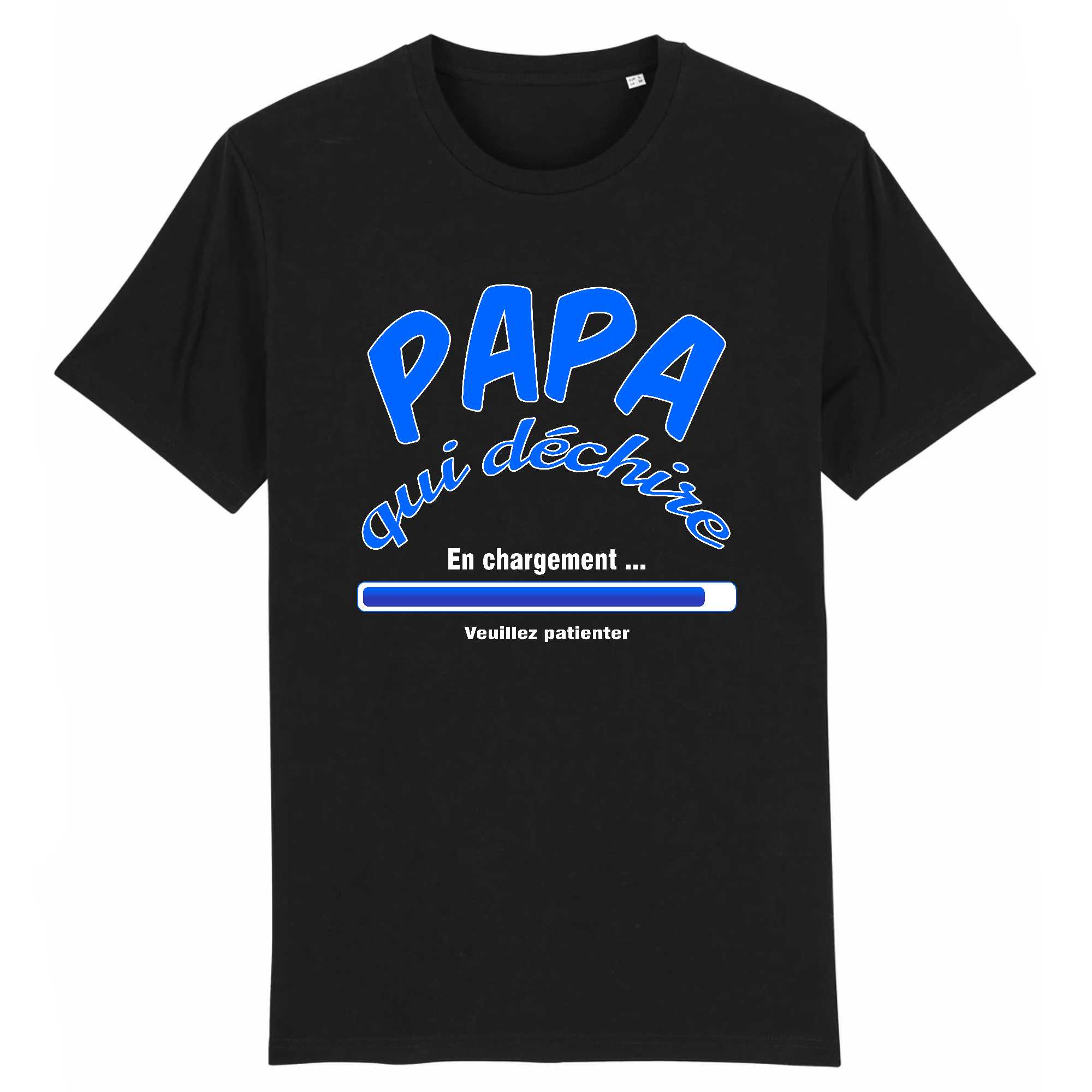 T-shirt Homme Papa qui déchire