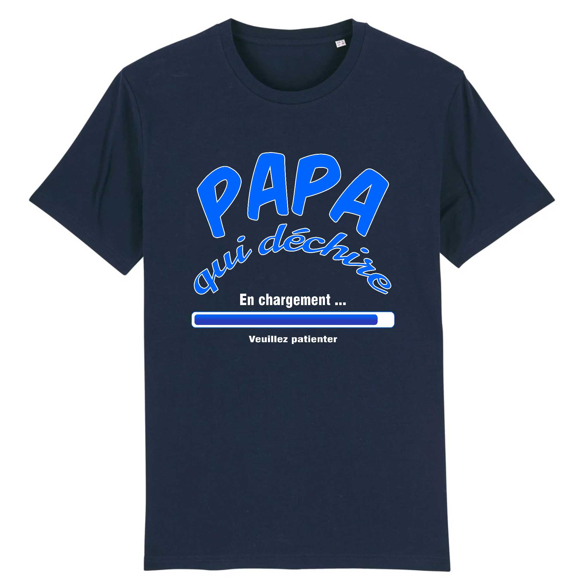 T-shirt Homme Papa qui déchire